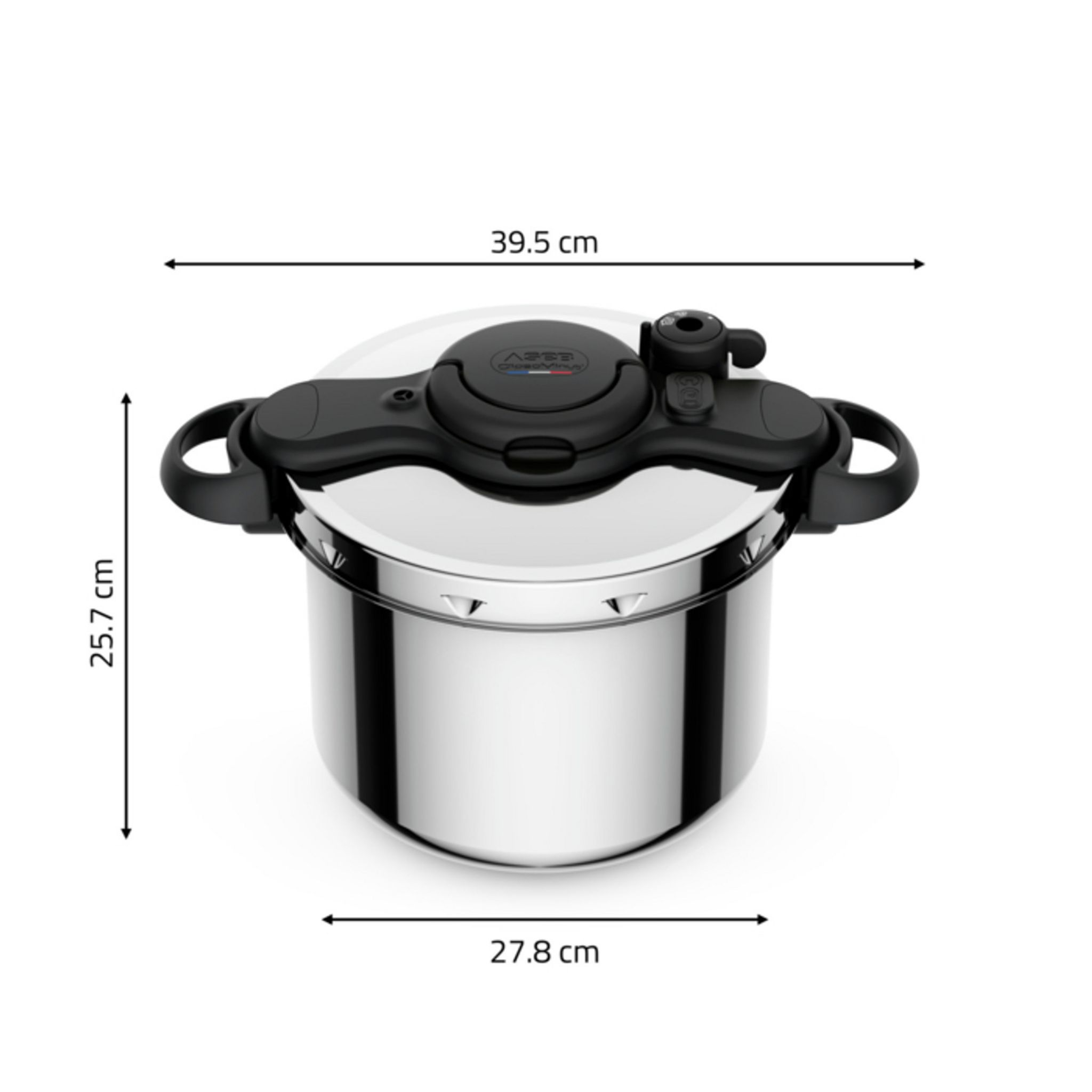 Voir la diapositive 5 : SEB Autocuiseur 9 L tous feux dont induction CLIPSO MINUT EASY TEFAL