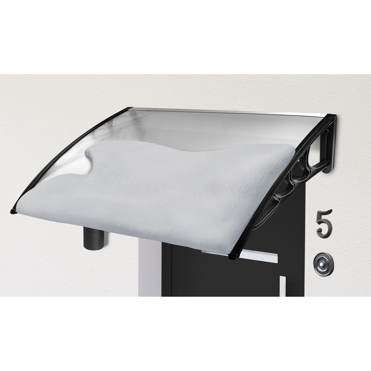 INKAZEN Marquise - Transparente - 80x150cm