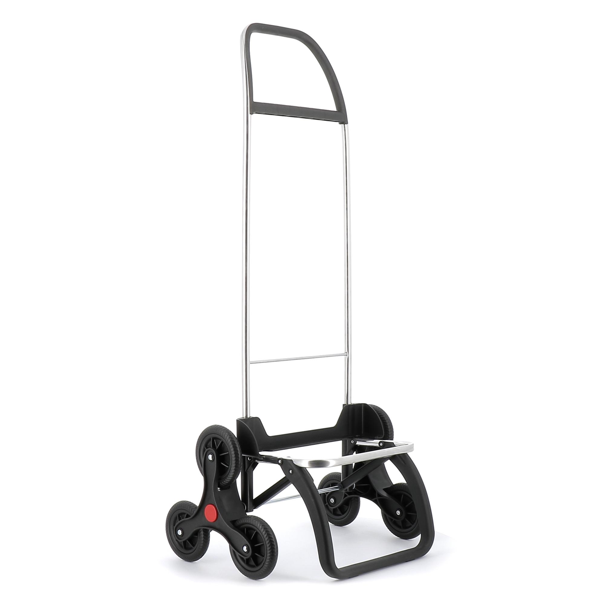 Voir la diapositive 2 : Poussette de marché 6 Roues 43 L - Gris
