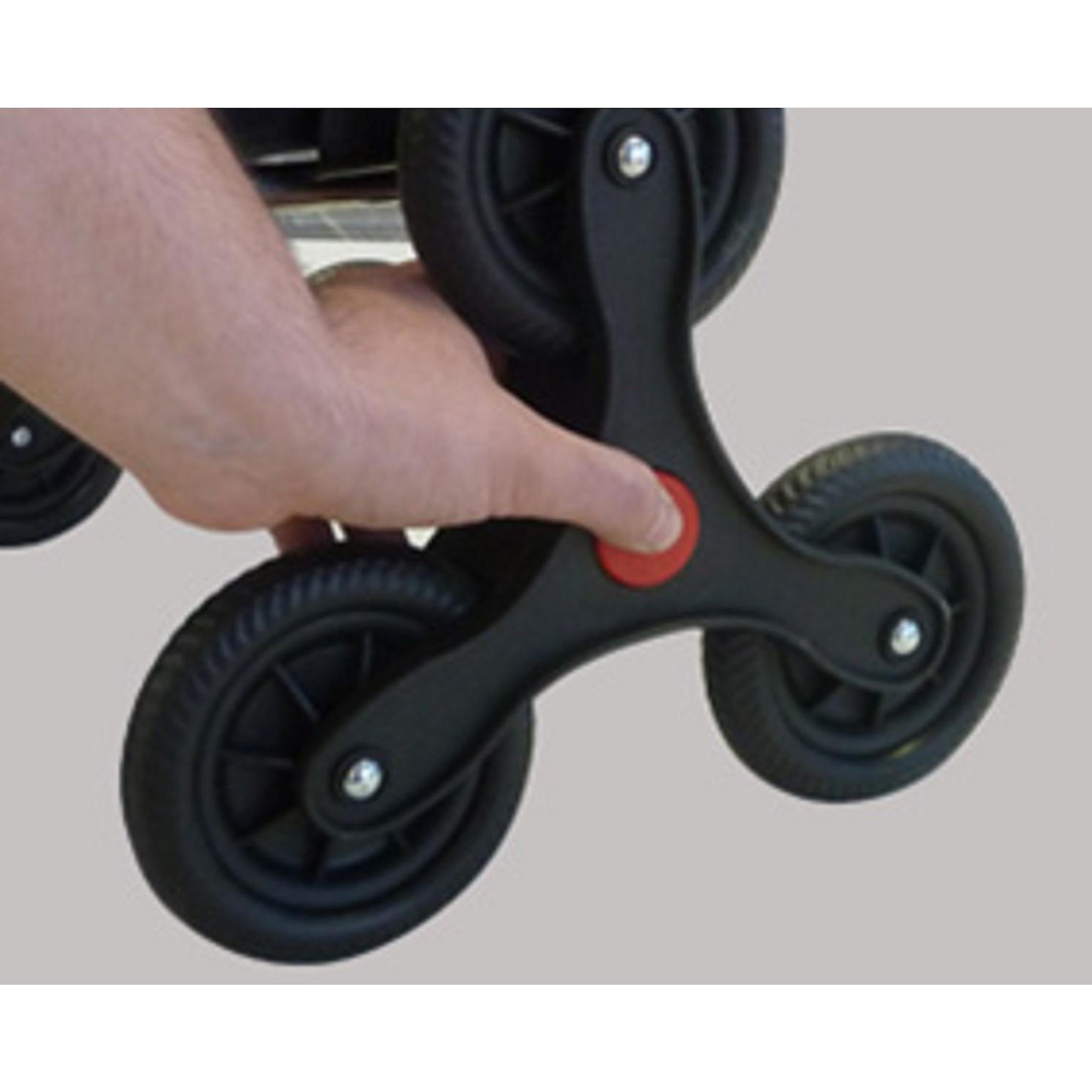 Voir la diapositive 5 : Poussette de marché 6 Roues 43 L - Gris