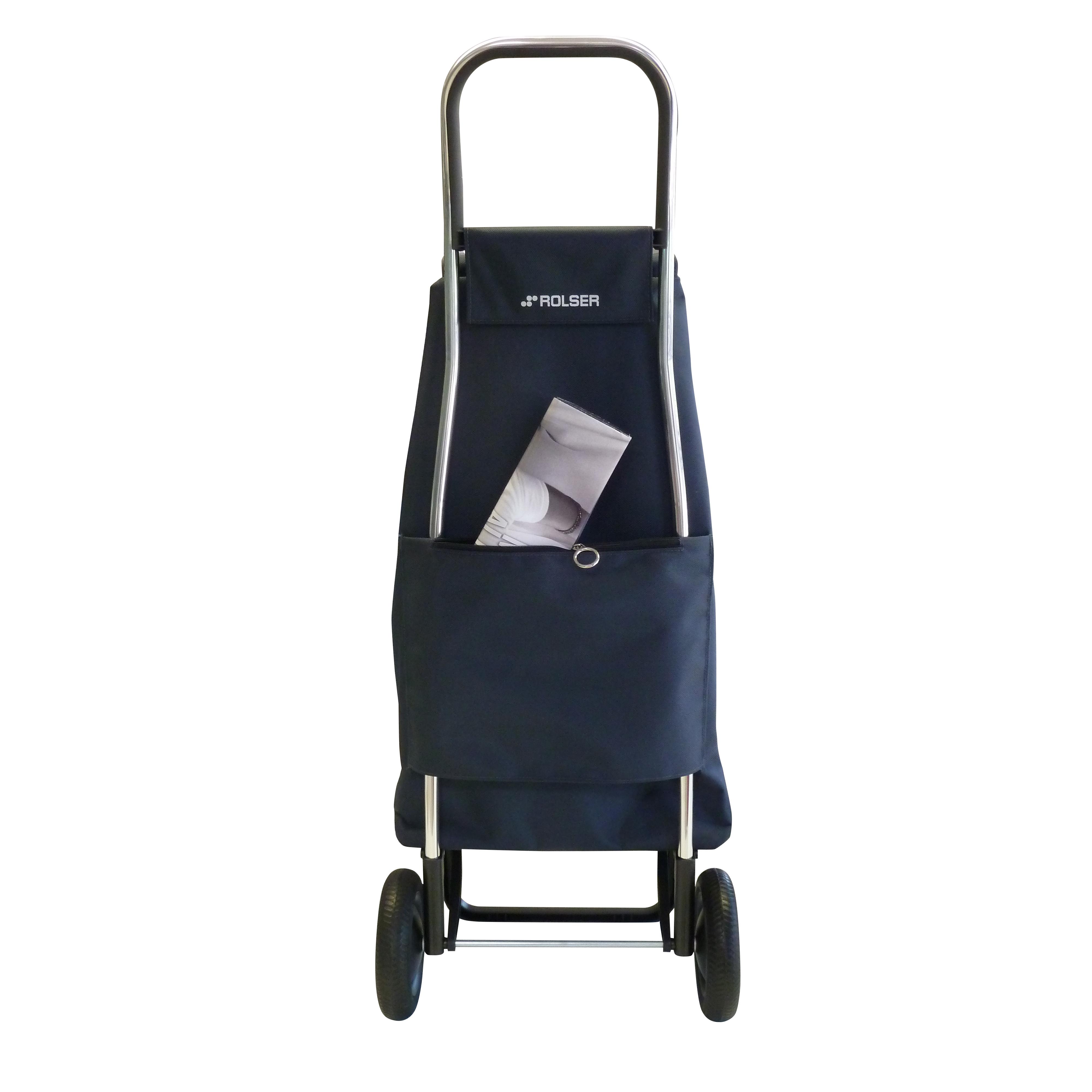 Voir la diapositive 6 : Poussette de marché 6 Roues 43 L - Gris