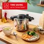 Voir la diapositive 2 : TEFAL Autocuiseur 7.5 L Clipso Minut Easy tous feux dont induction
