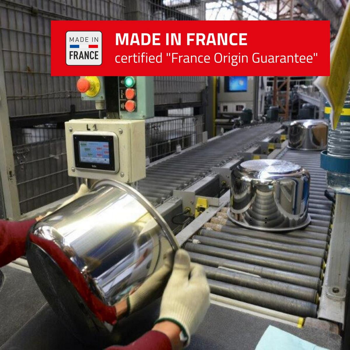 TEFAL Autocuiseur 7.5 L Clipso Minut Easy tous feux dont induction