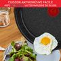 Voir la diapositive 4 : TEFAL Poêle céramique 26 cm tous feux dont induction INGENIO INTENS CERAM