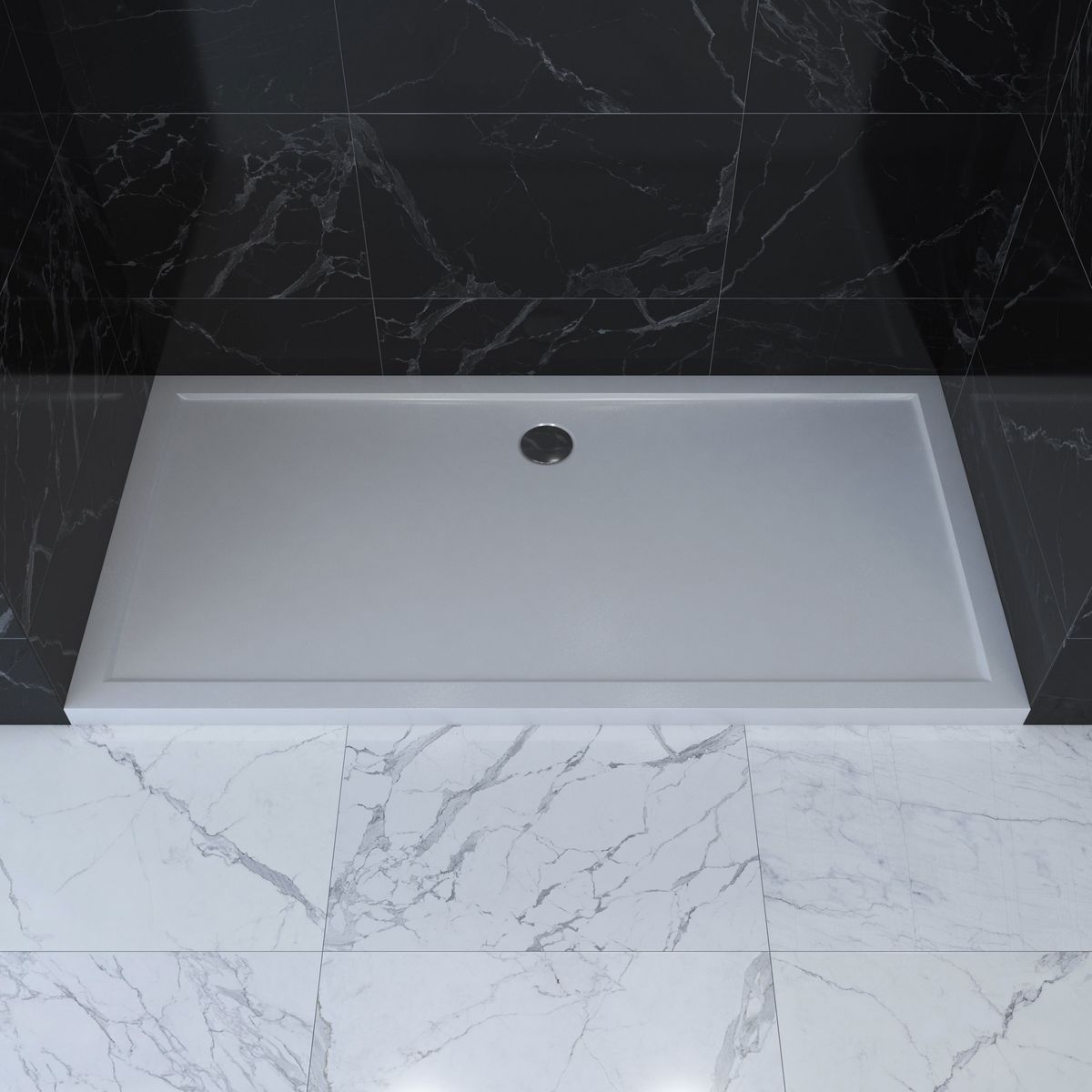 AURLANE Receveur pure 2 Acrylique 140x90