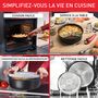 Voir la diapositive 3 : TEFAL Poêle céramique 24 cm tous feux dont induction INGENIO INTENS CERAM