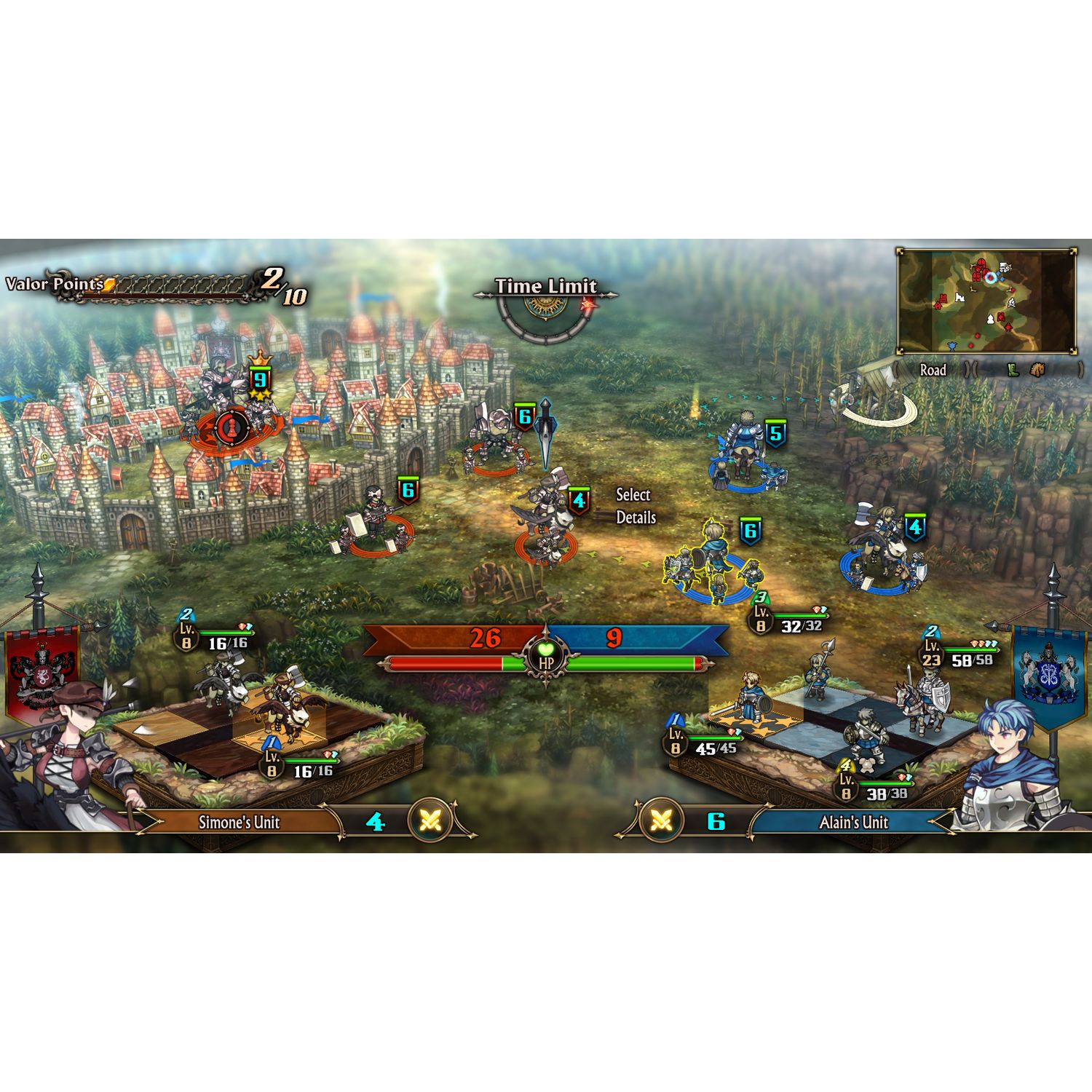 Voir la diapositive 2 : Unicorn Overlord Nintendo Switch