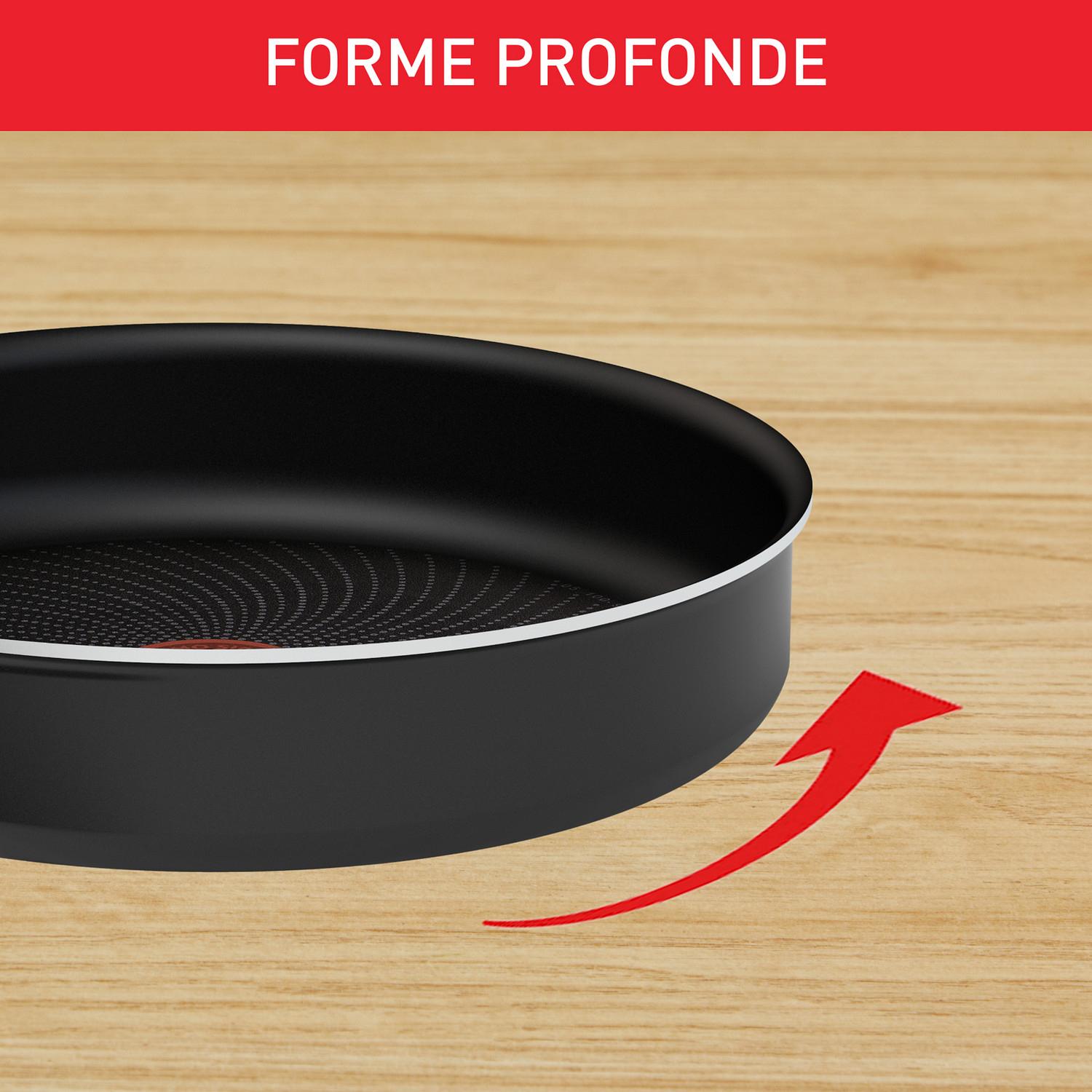Voir la diapositive 3 : TEFAL Batterie de cuisine 8 pièces tous feux dont induction INGENIO GENEROUS COOK