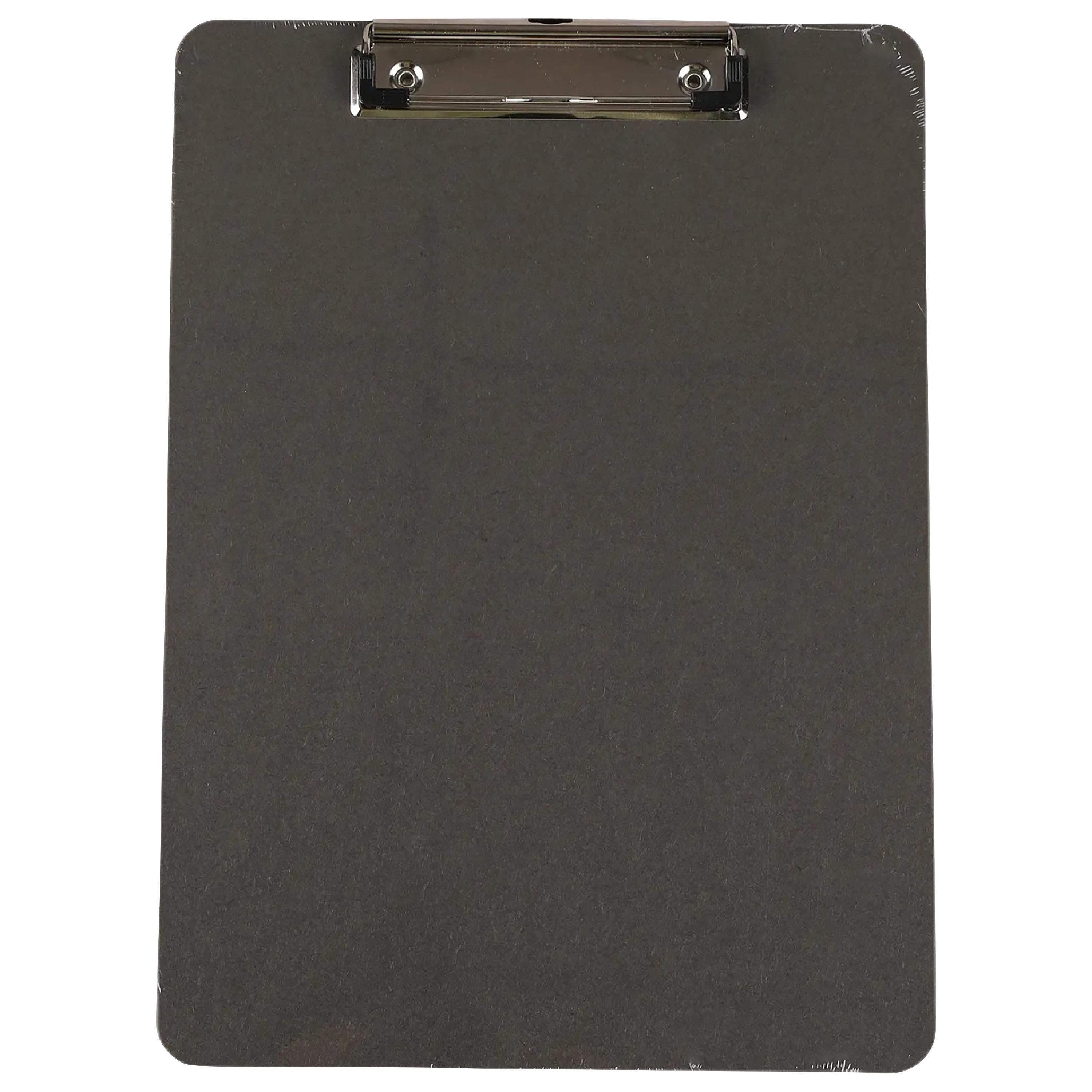 AUCHAN Clip Board A4 22.7x31.5x0.3cm - Noir