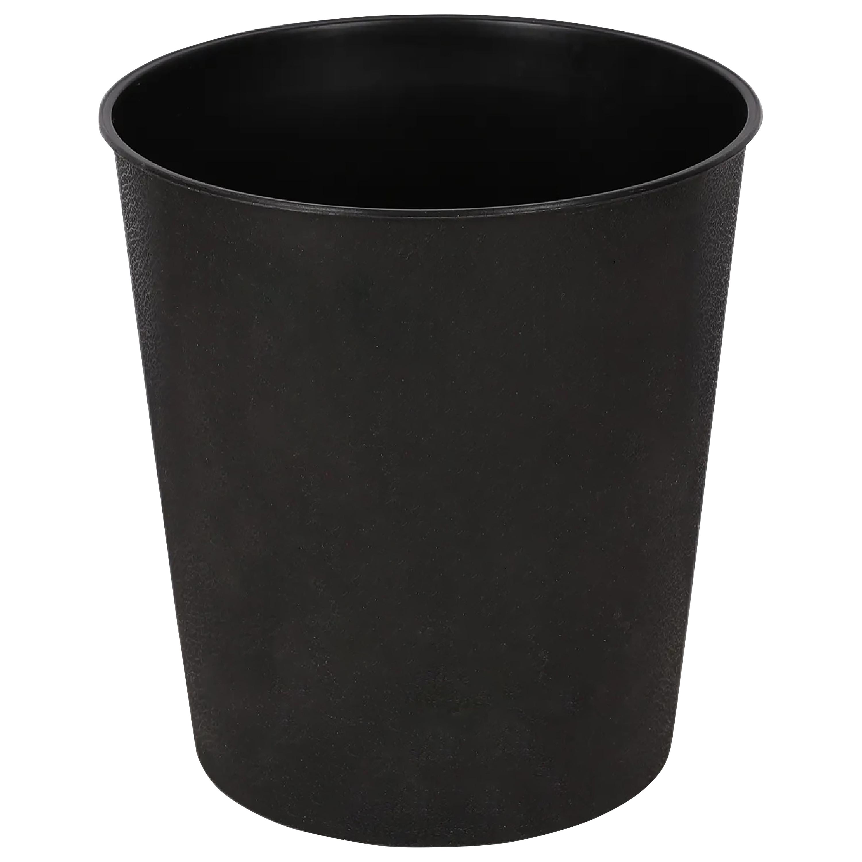 AUCHAN Poubelle polypropylène 25x26x12cm 7 litres - Noir