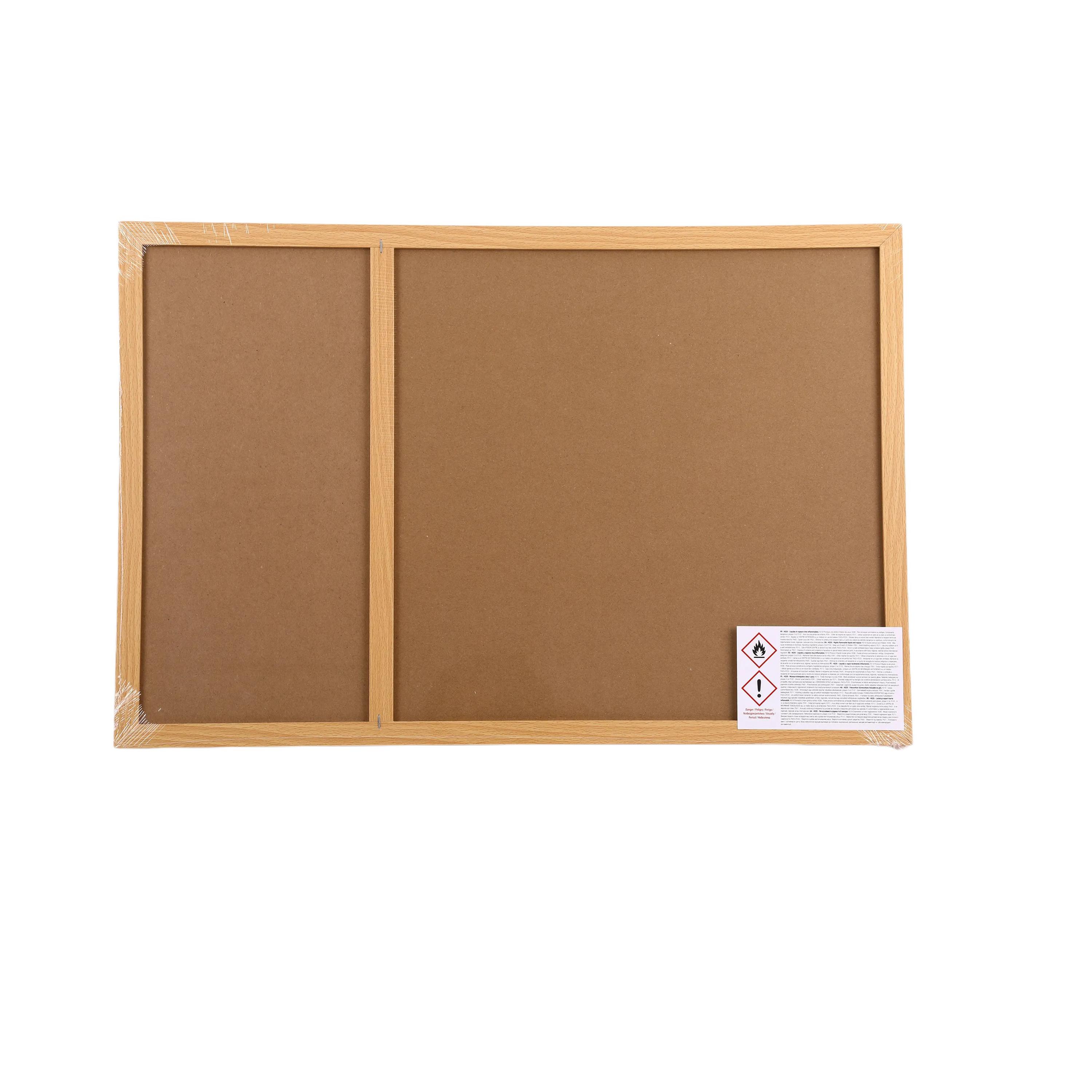 Voir la diapositive 3 : AUCHAN Tableau mural en Liège+Veleda 60x40cm
