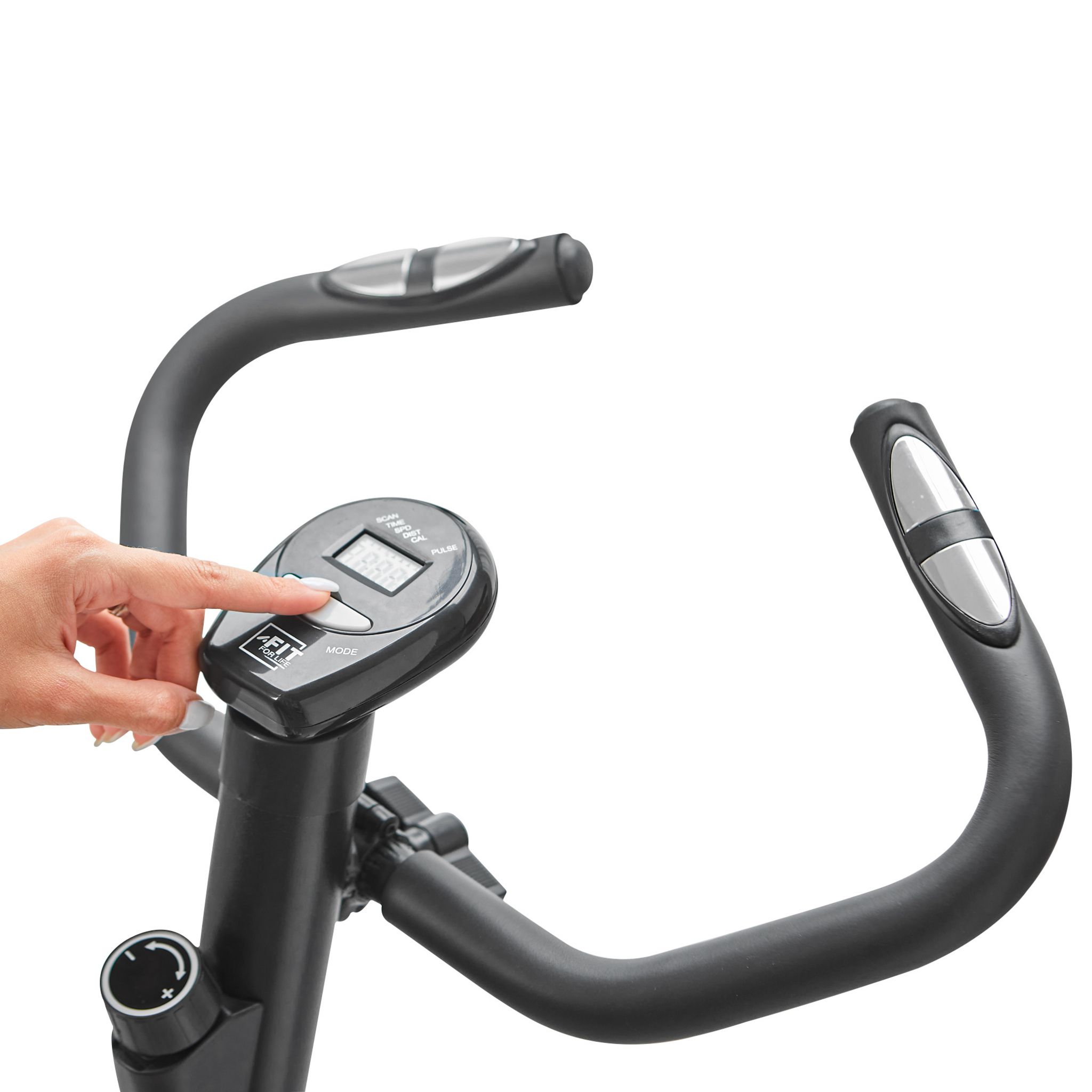 Voir la diapositive 8 : FIT FOR LIFE Vélo d'appartement Be Bike V2 - Noir