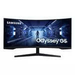SAMSUNG Ecran PC Gaming Odyssey G5 - G55T 34'' 165Hz - Incurvé - Noir
