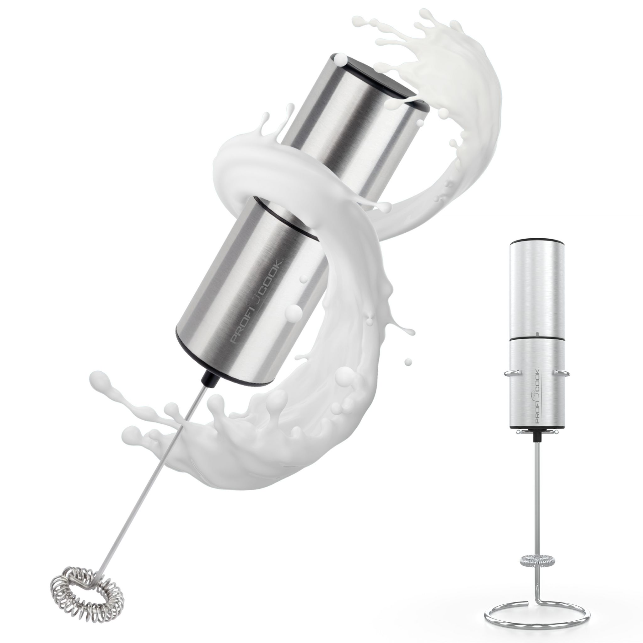 Voir la diapositive 6 : PROFICOOK Emulsionneur de lait PC-MS 1273 - Gris