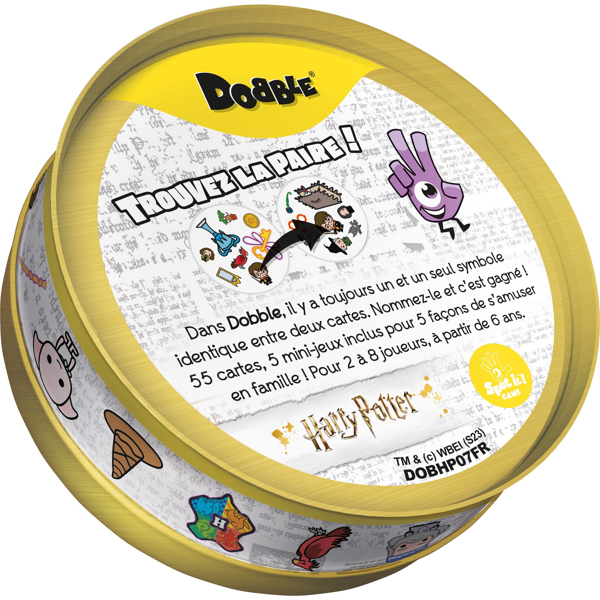 Voir la diapositive 5 : ASMODEE Jeu de cartes Dobble Harry Potter