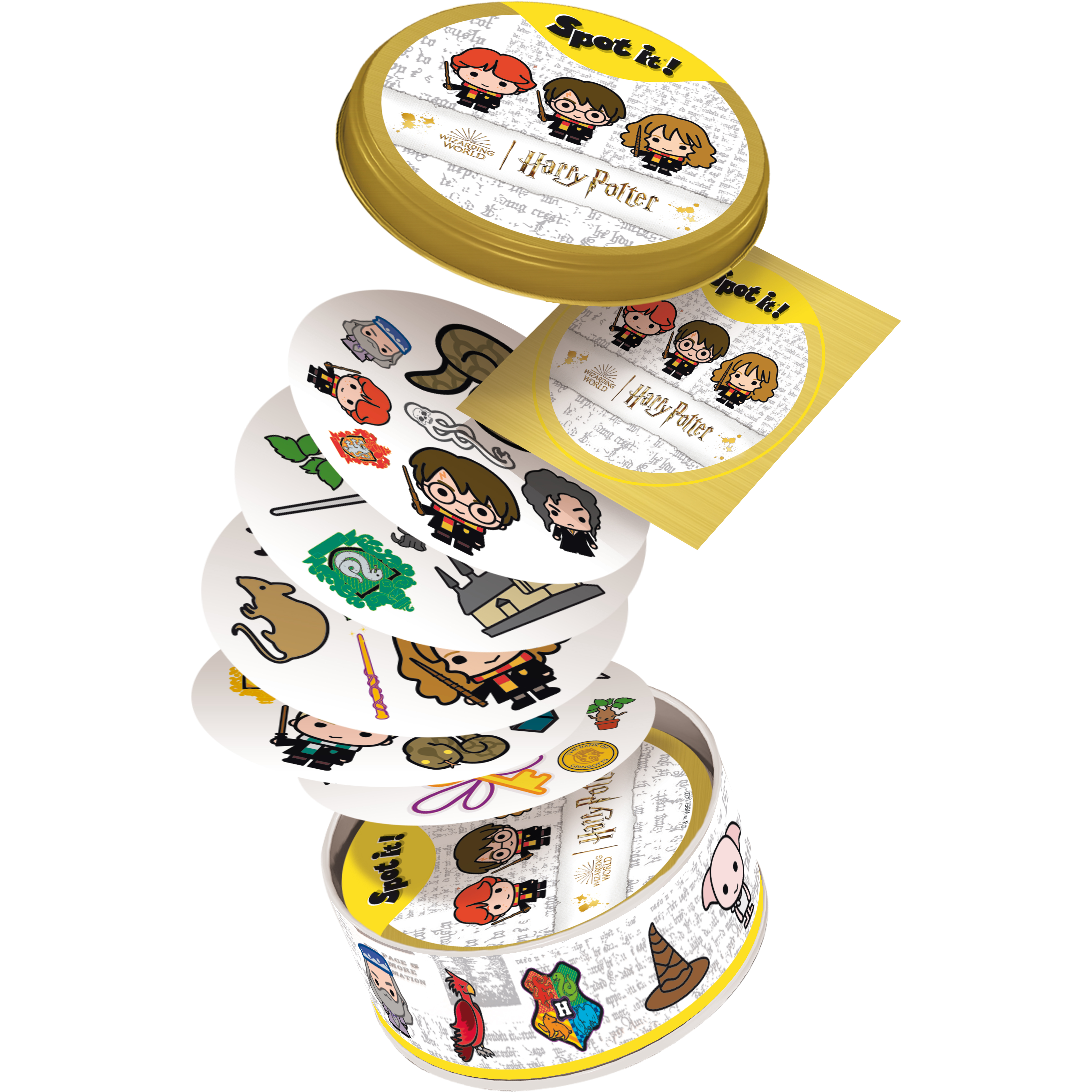 Voir la diapositive 6 : ASMODEE Jeu de cartes Dobble Harry Potter