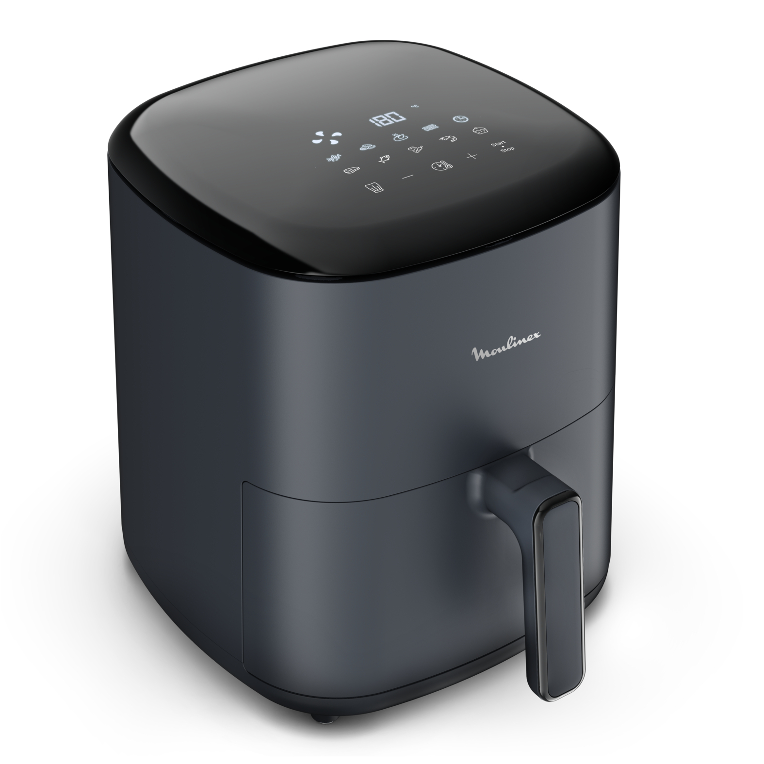 Voir la diapositive 3 : MOULINEX Friteuse sans huile à air chaud EZ245B20 - Noir