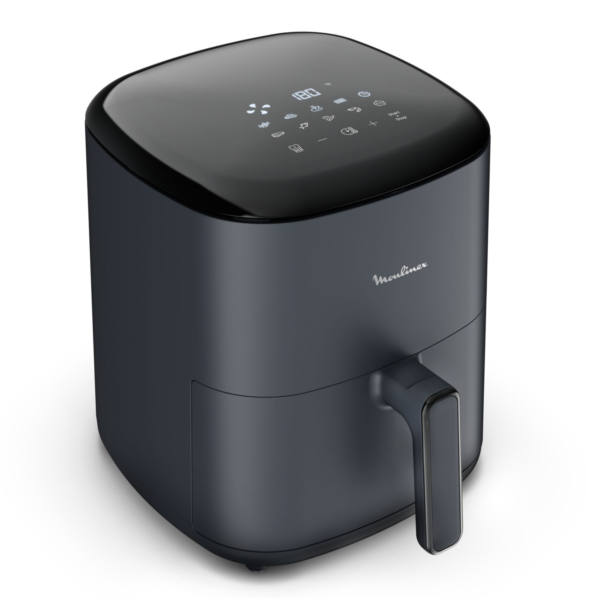 Voir la diapositive 3 : MOULINEX Friteuse sans huile à air chaud EZ245B20 - Noir