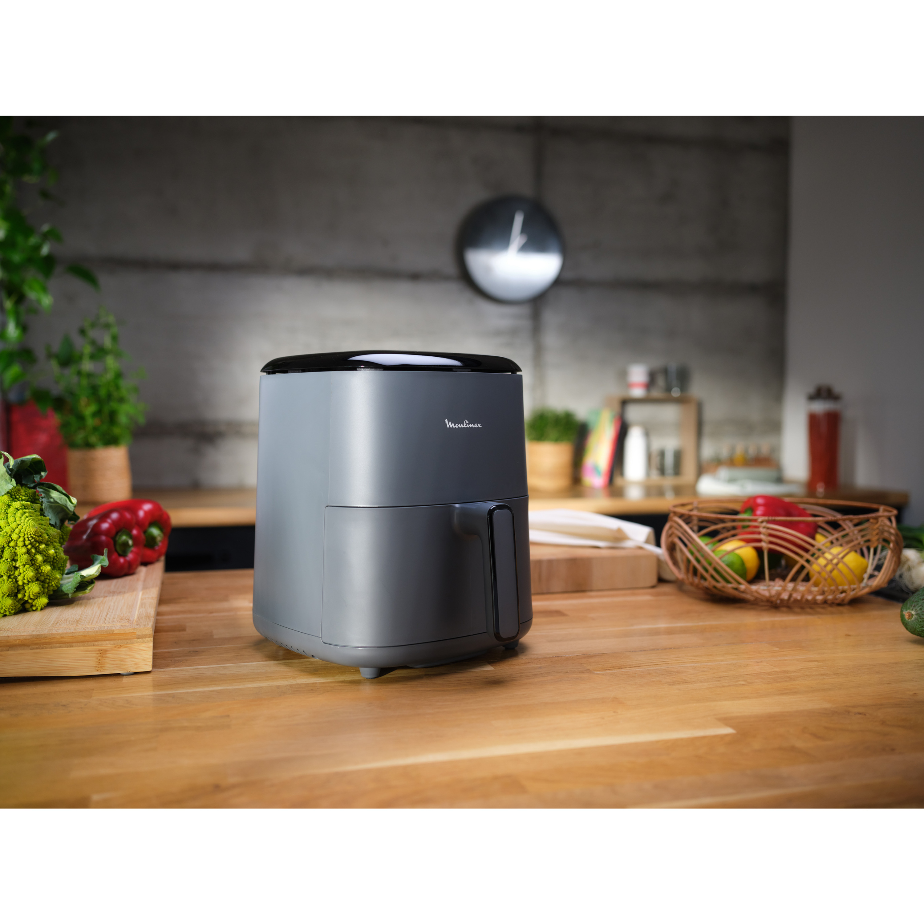 Voir la diapositive 5 : MOULINEX Friteuse sans huile à air chaud EZ245B20 - Noir