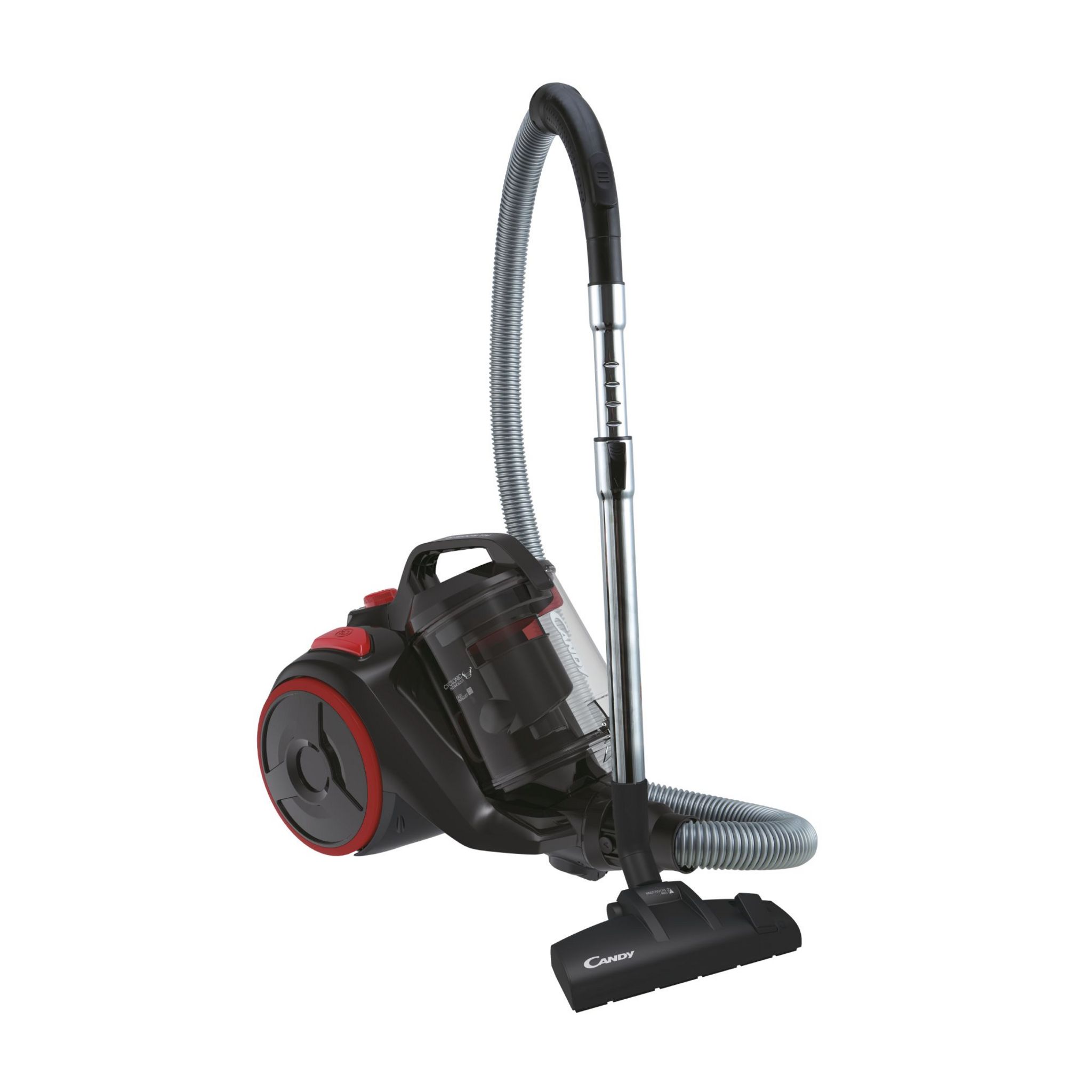 Voir la diapositive 3 : CANDY Aspirateur traineau CAF32 - Noir et rouge