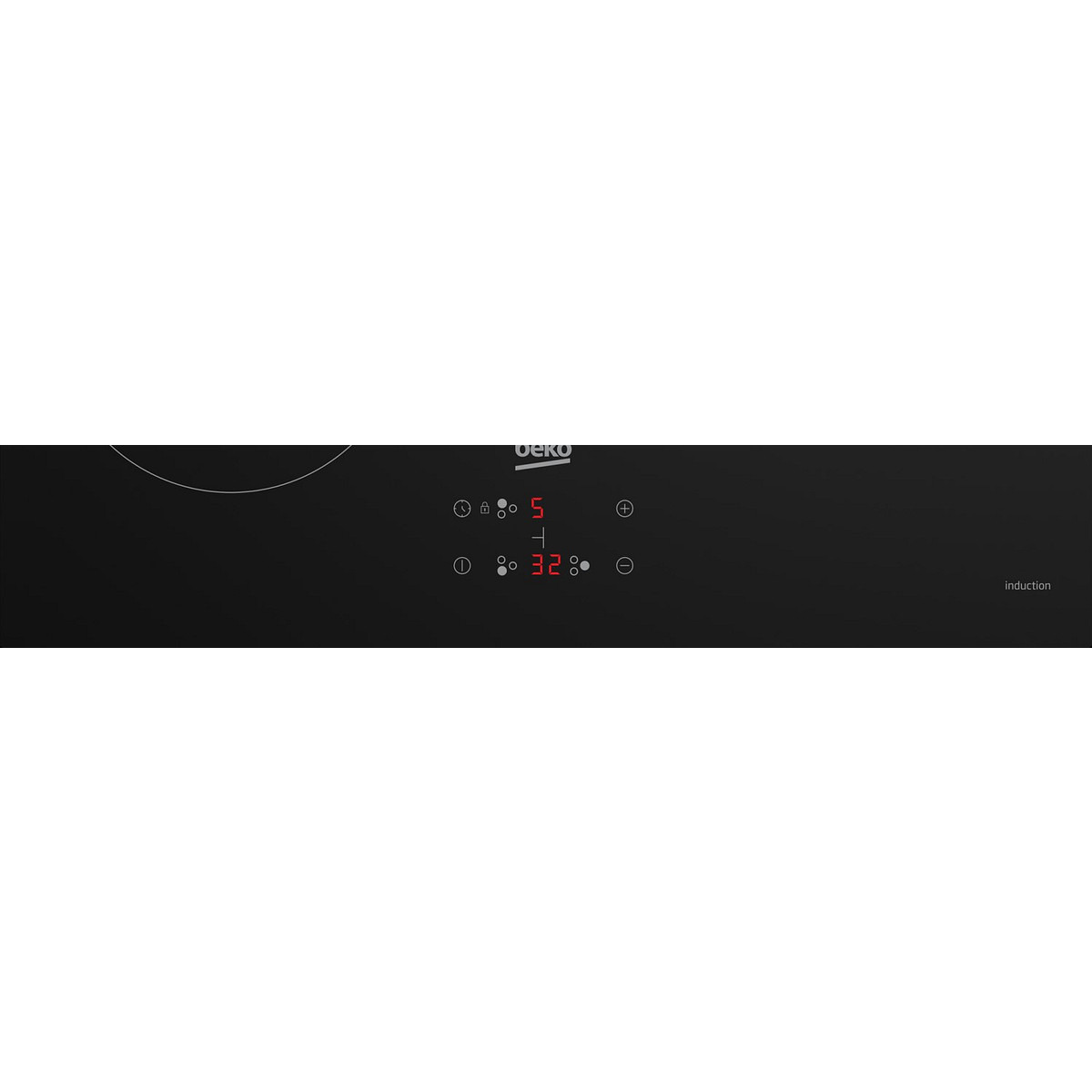 Voir la diapositive 5 : BEKO Plaque de cuisson à induction HII63405MT, 60 cm, 3 foyers