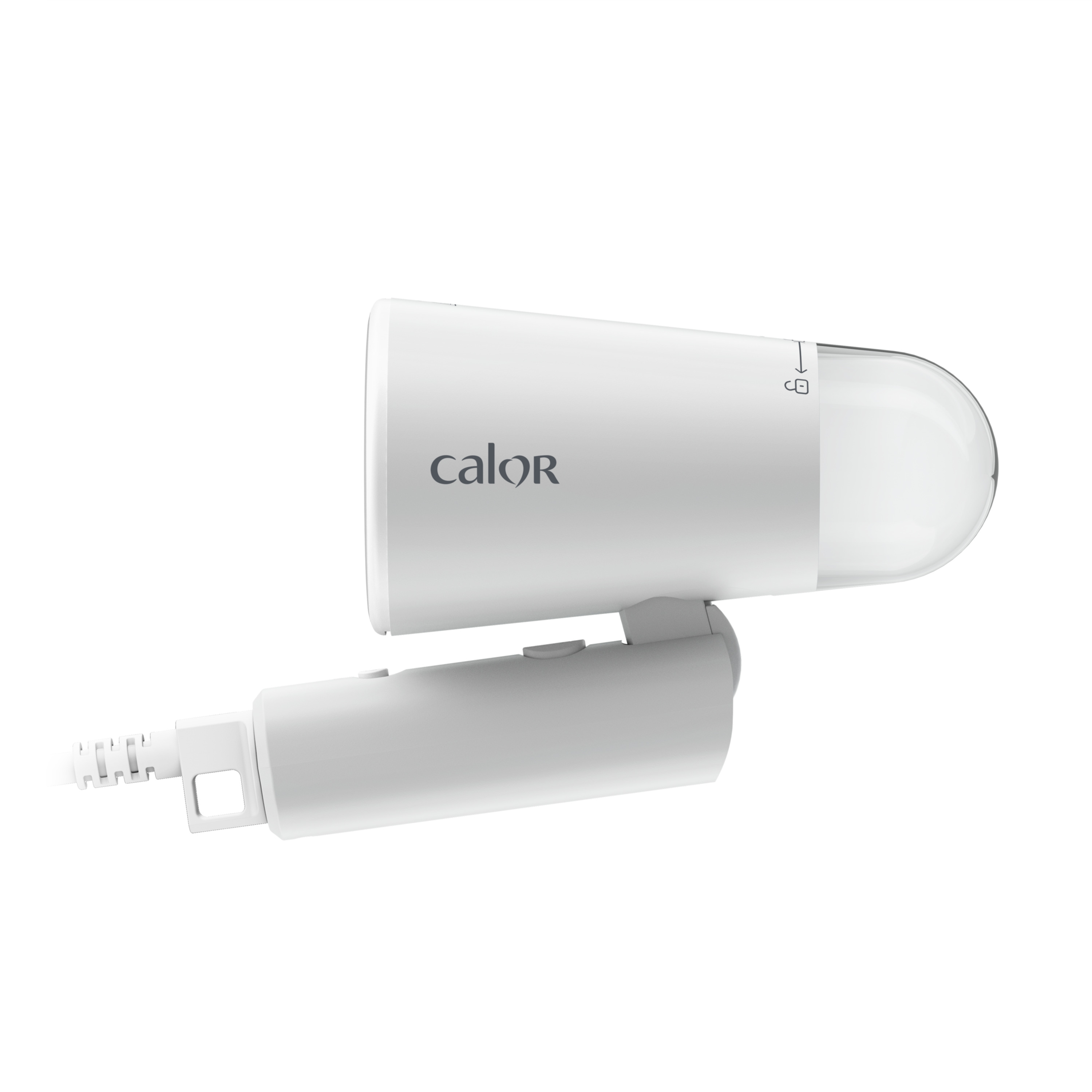 Voir la diapositive 2 : CALOR Défroisseur à main pliable DT1020C0 - Blanc