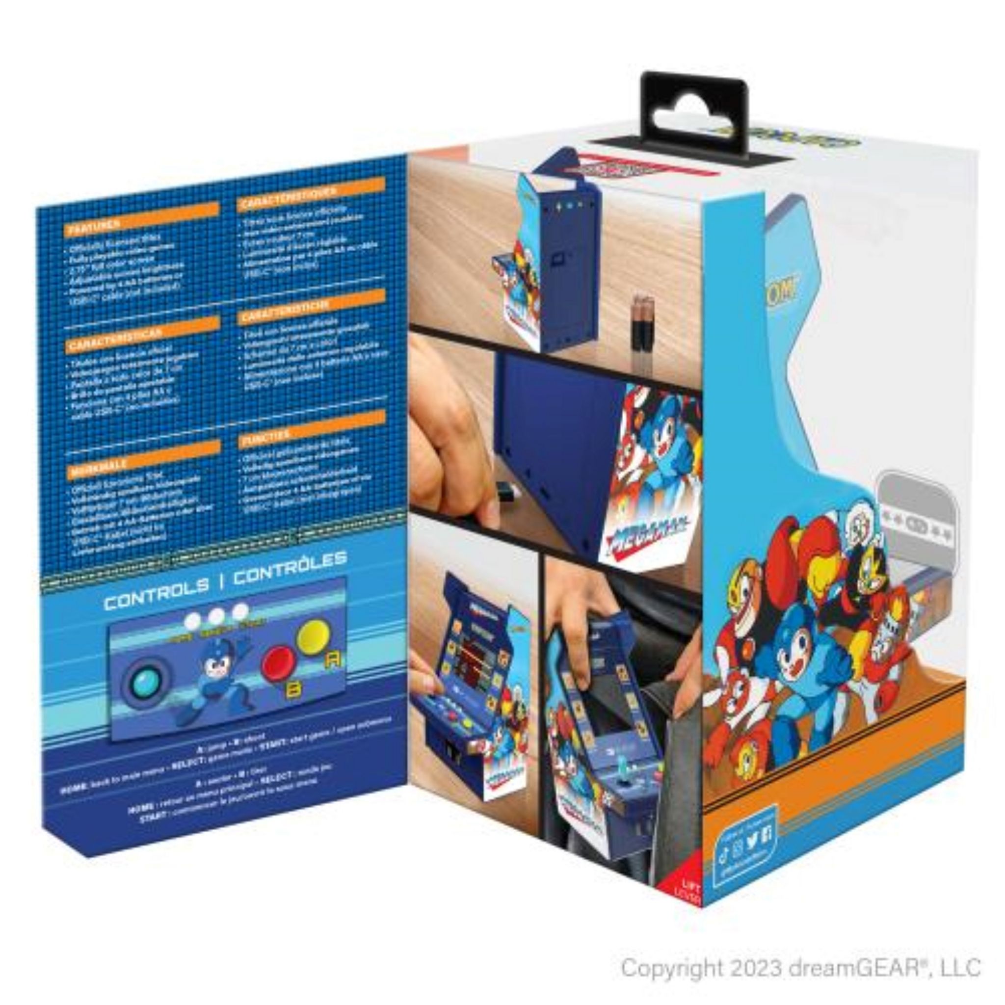Voir la diapositive 3 : Console Rétrogaming Micro Player Pro 6.7" Megaman