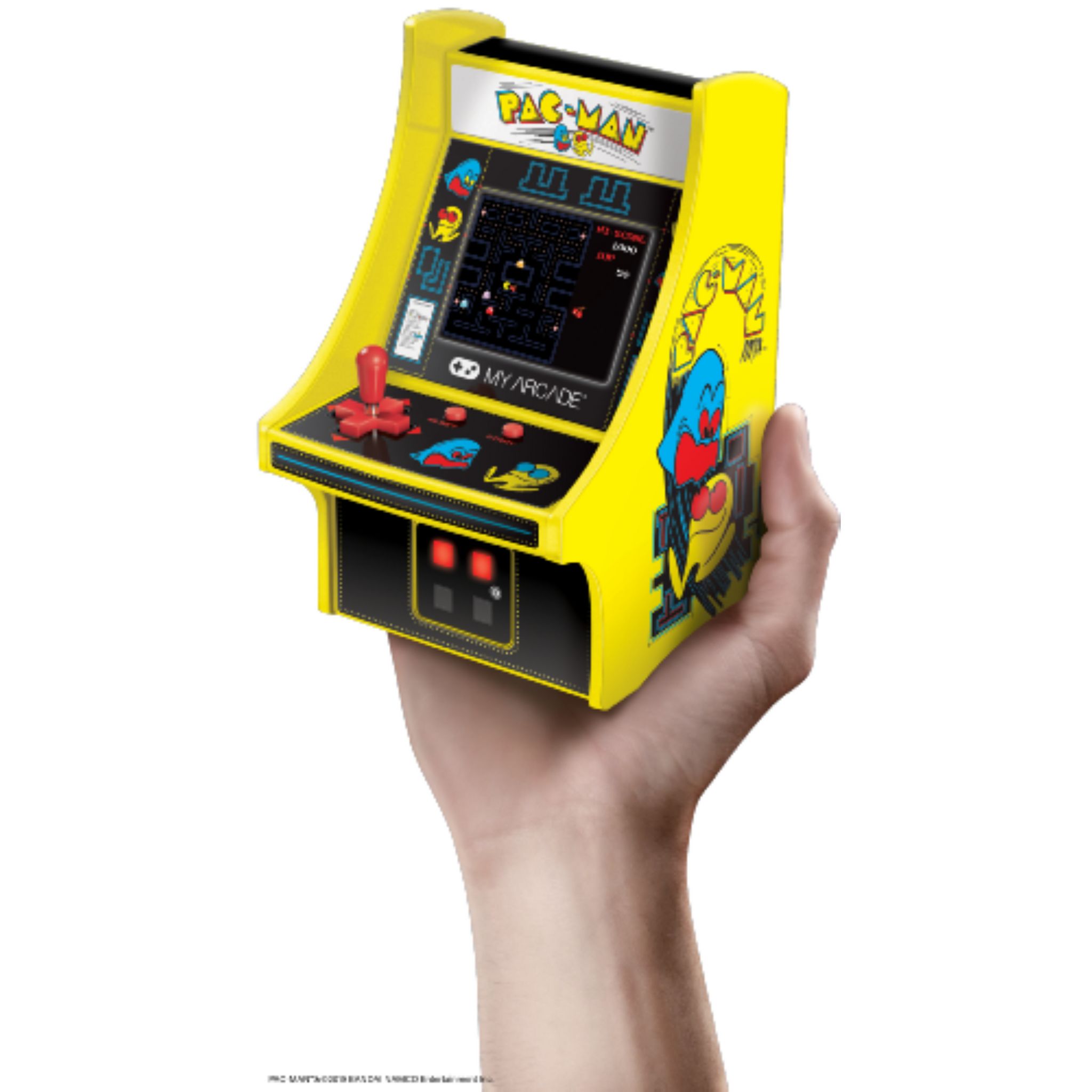 Voir la diapositive 4 : Mini Console Rétrogaming - Borne d'Arcade Pac-Man