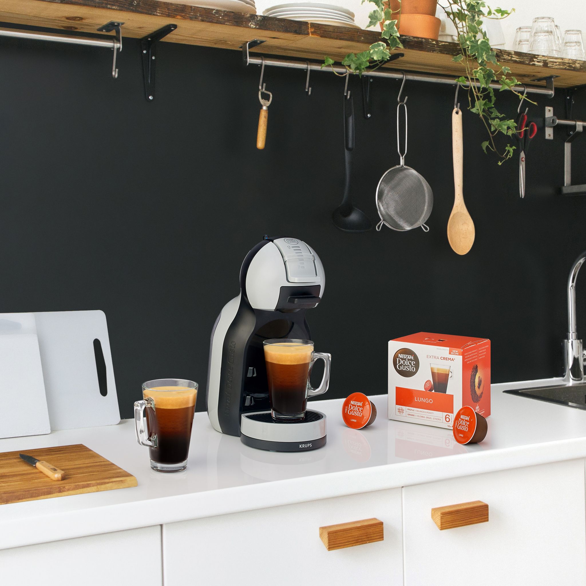 Voir la diapositive 7 : KRUPS Machine à café Dolce Gusto nescafé mini me YY4892FD - Gris Artic