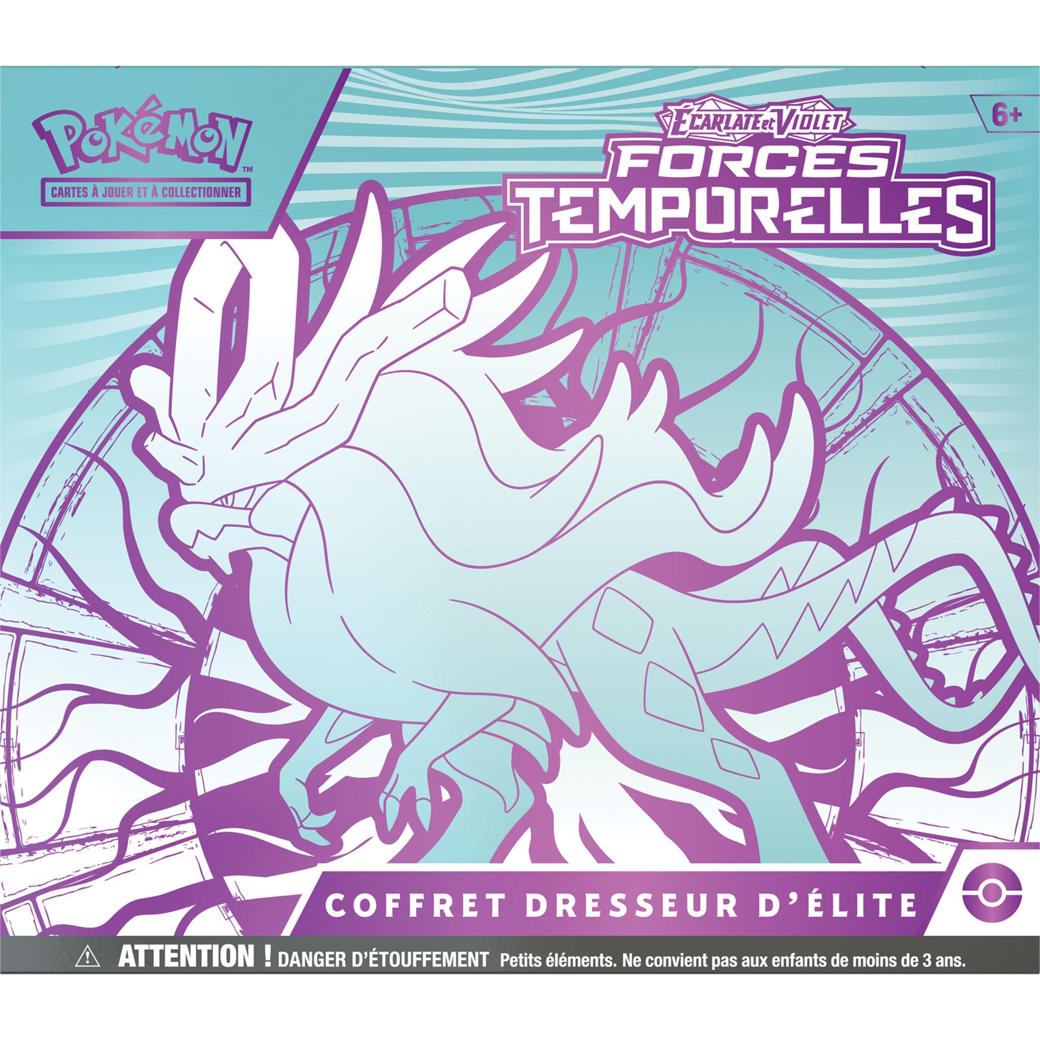 Voir la diapositive 2 : POKEMON Coffret Cartes Pokémon Dresseur d'Élite V05 Force Temporelles