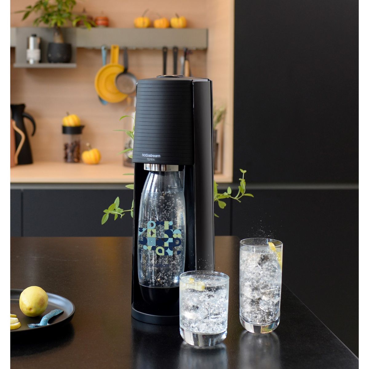 SODASTREAM Machine à gazéifier TERRA - Noir