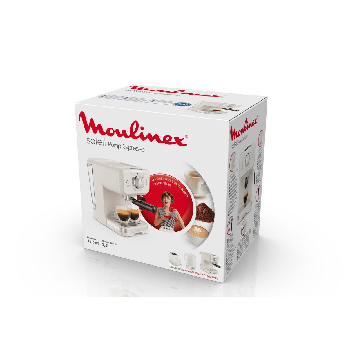 MOULINEX Machine expresso XP330A10 - Ivoire