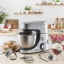 Voir la diapositive 4 : MOULINEX Robot pâtissier QA512D10 - Silver