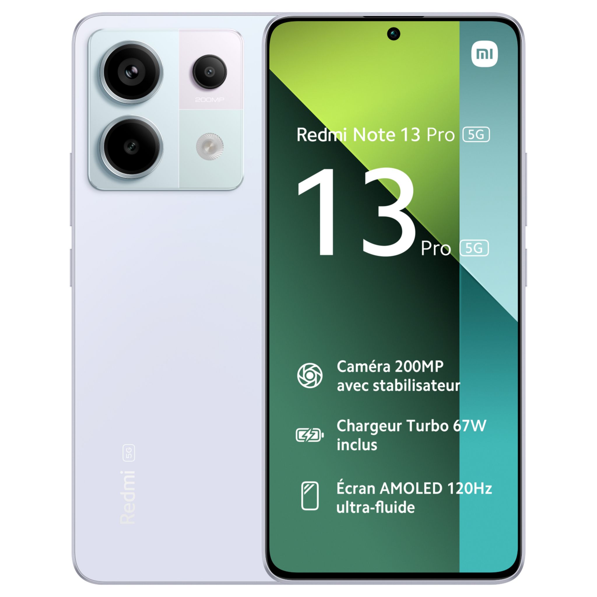 Voir la diapositive 2 : XIAOMI Redmi Note 13 Pro 256 Go  5G - Violet