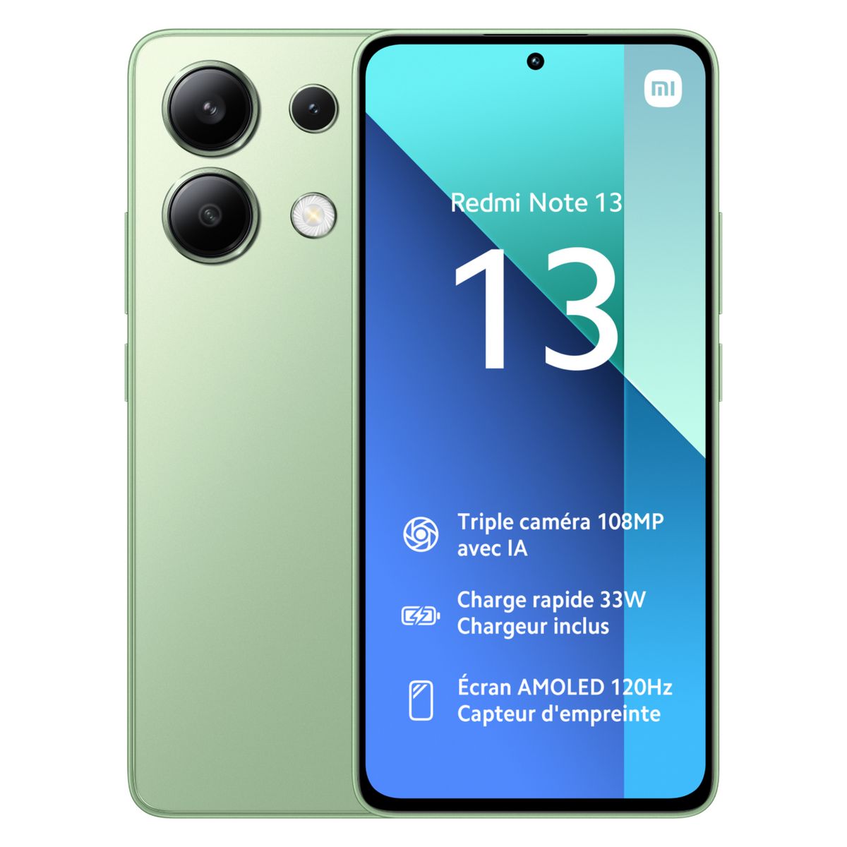 XIAOMI Redmi Note 13 256Go  4G - Vert