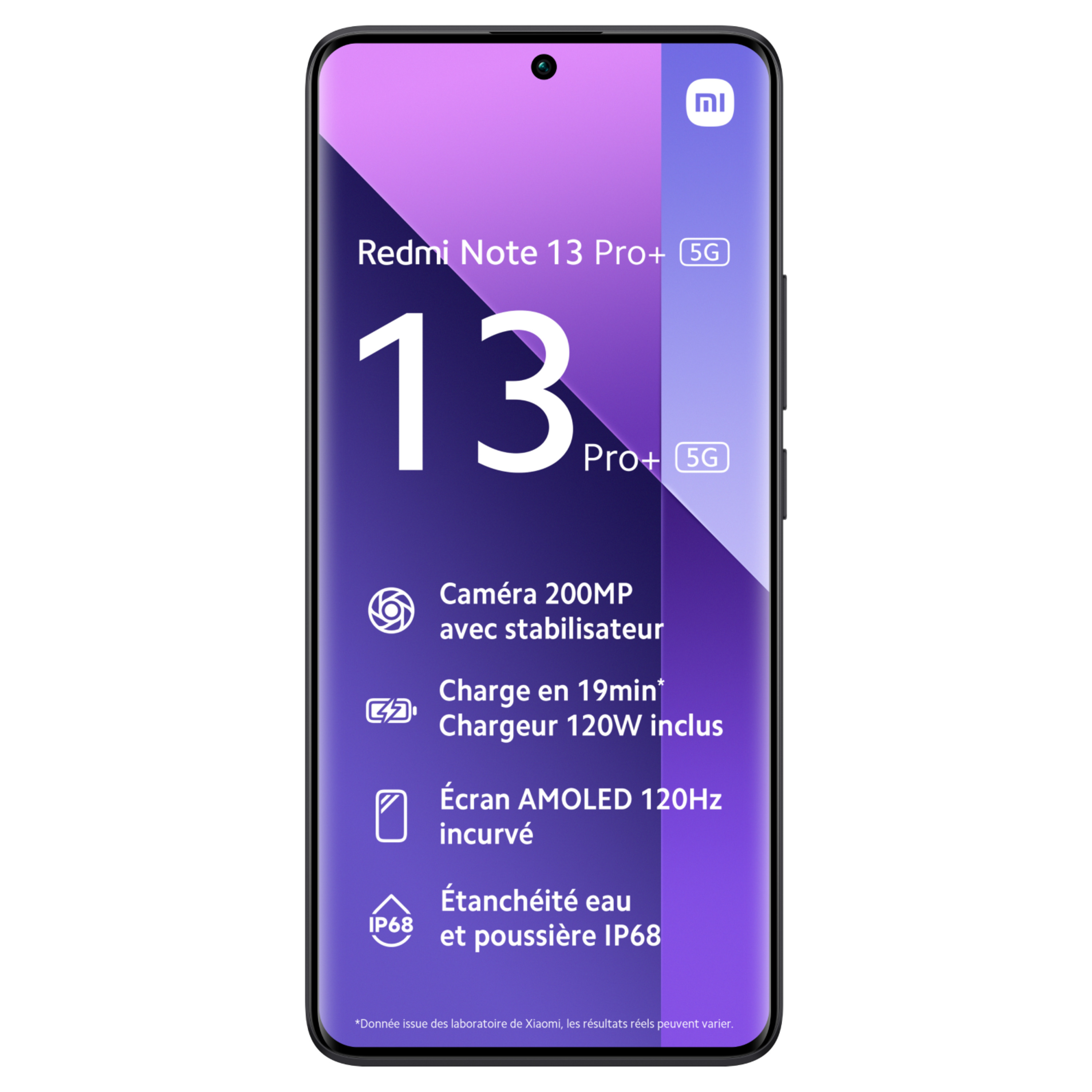 Voir la diapositive 3 : XIAOMI Redmi Note 13 Pro+ 256Go 5G - Noir