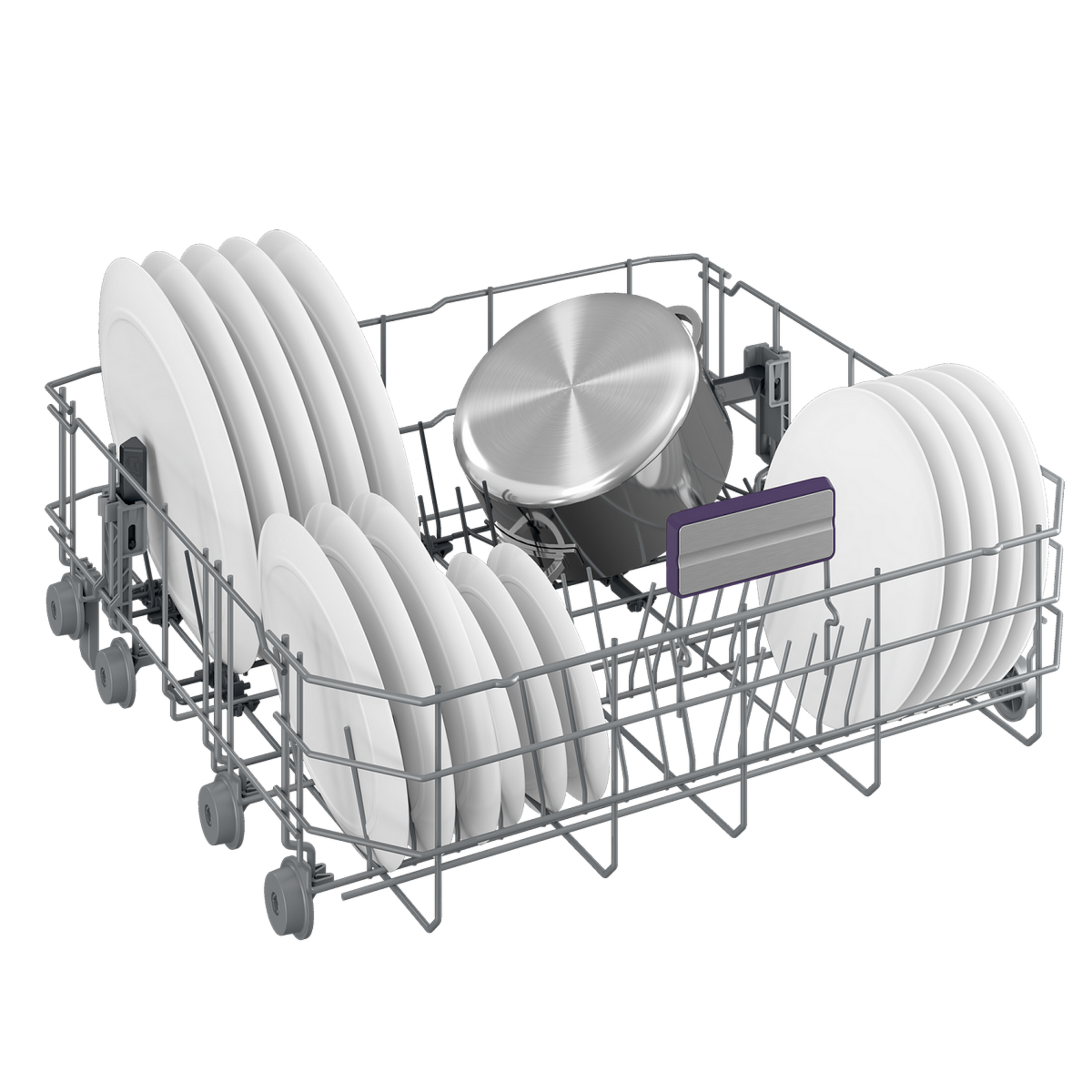 Voir la diapositive 7 : BEKO Lave vaisselle pose libre BDEN38441WA, 14 couverts, 60 cm, 44 dB, 8 programmes, C