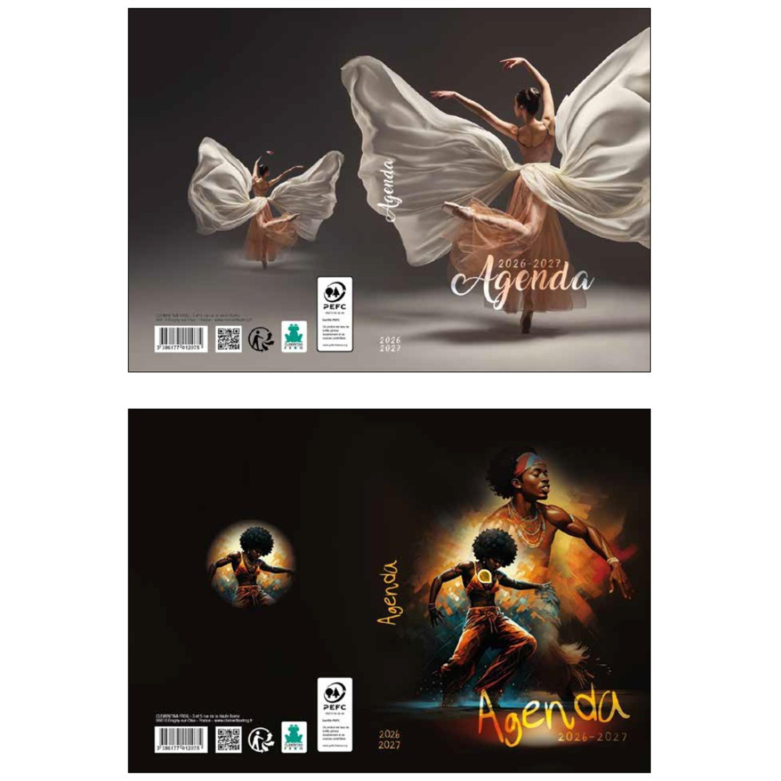 Agenda Danse - 12x17cm