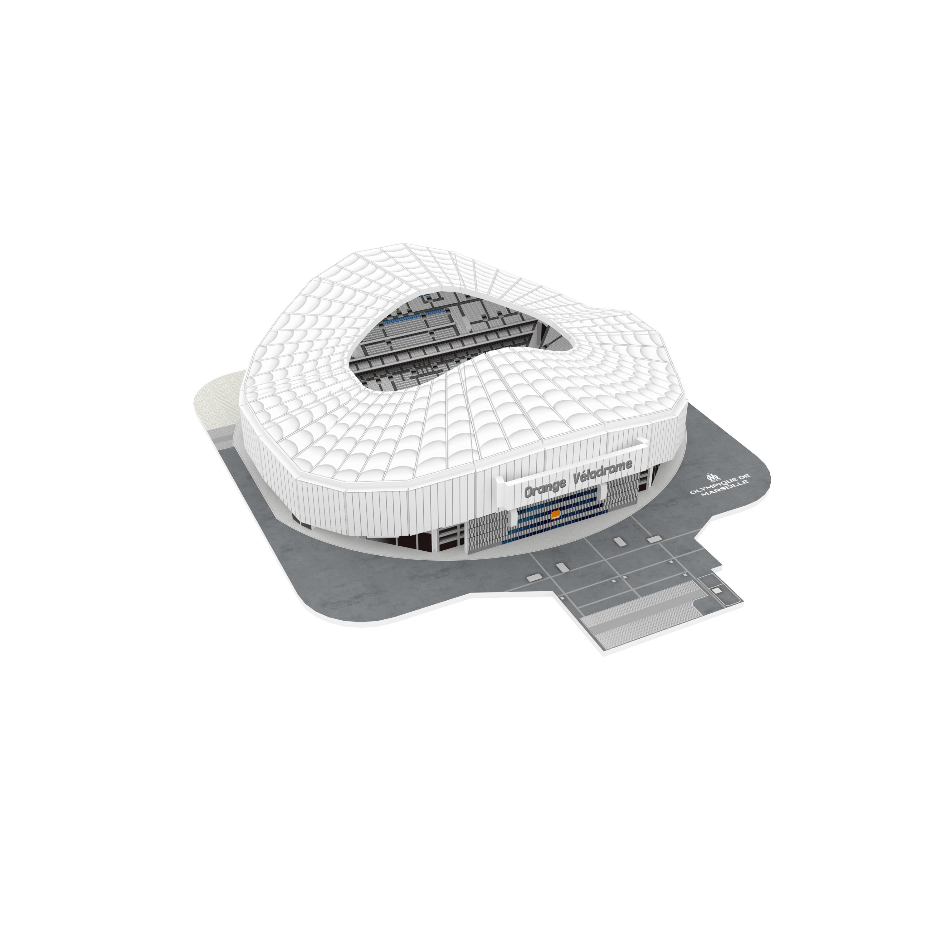 MEGABLEU Puzzle 3D mini Stade Vélodrome OM