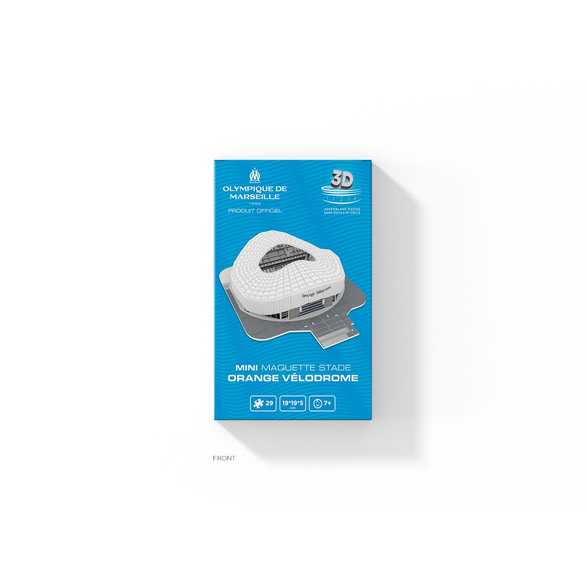 MEGABLEU Puzzle 3D mini Stade Vélodrome OM