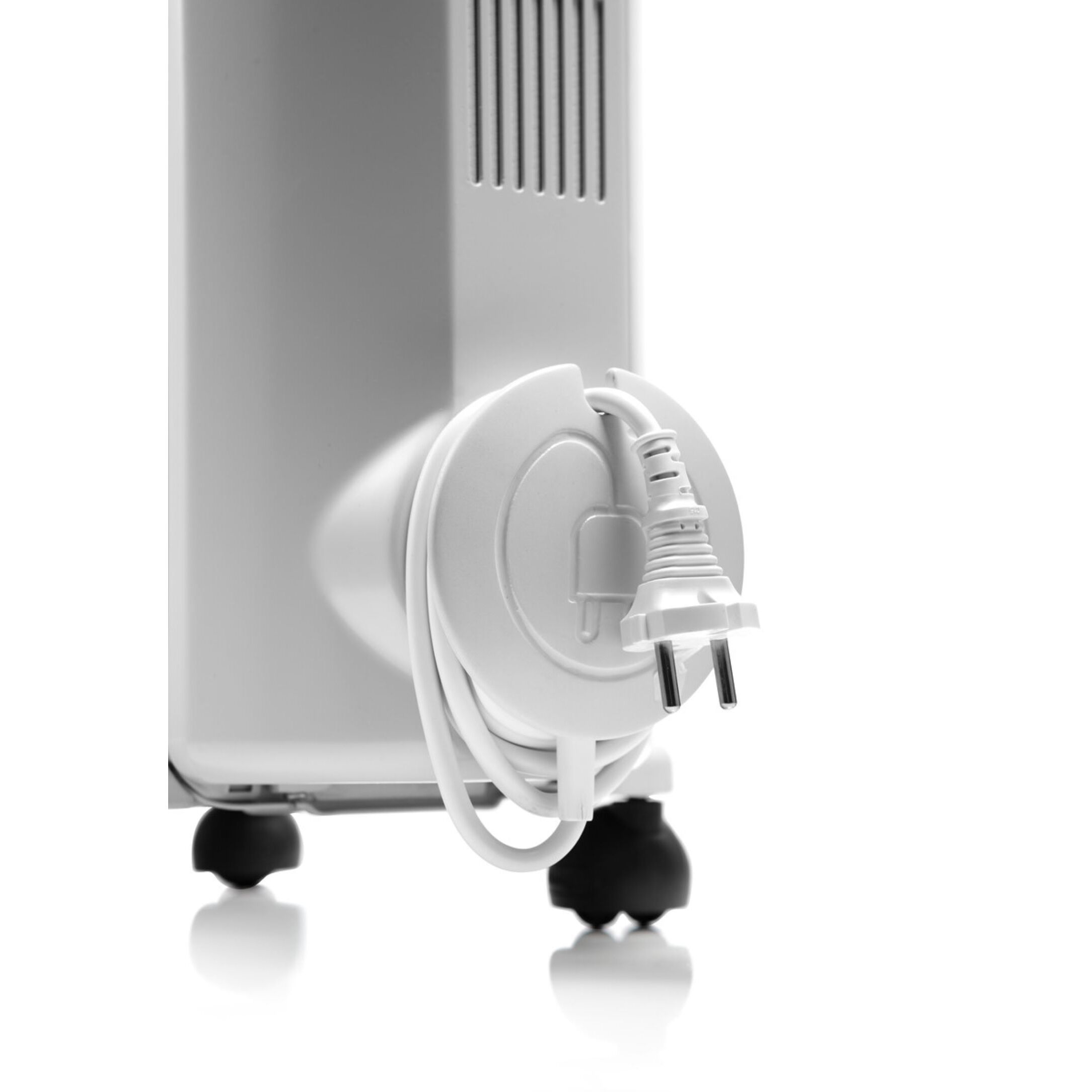 Voir la diapositive 2 : DELONGHI Radiateur bain d'huile TRRS0715 - Blanc