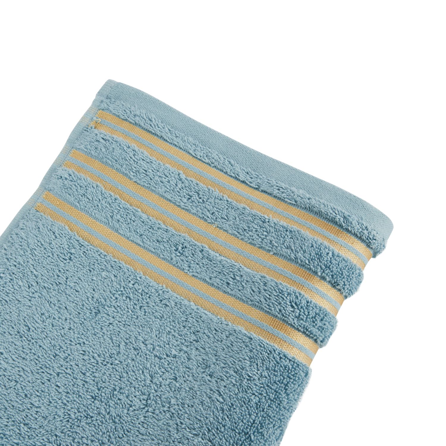 Voir la diapositive 2 : ACTUEL Serviette de toilette unie en coton liteau en Lurex 500 g/m²
