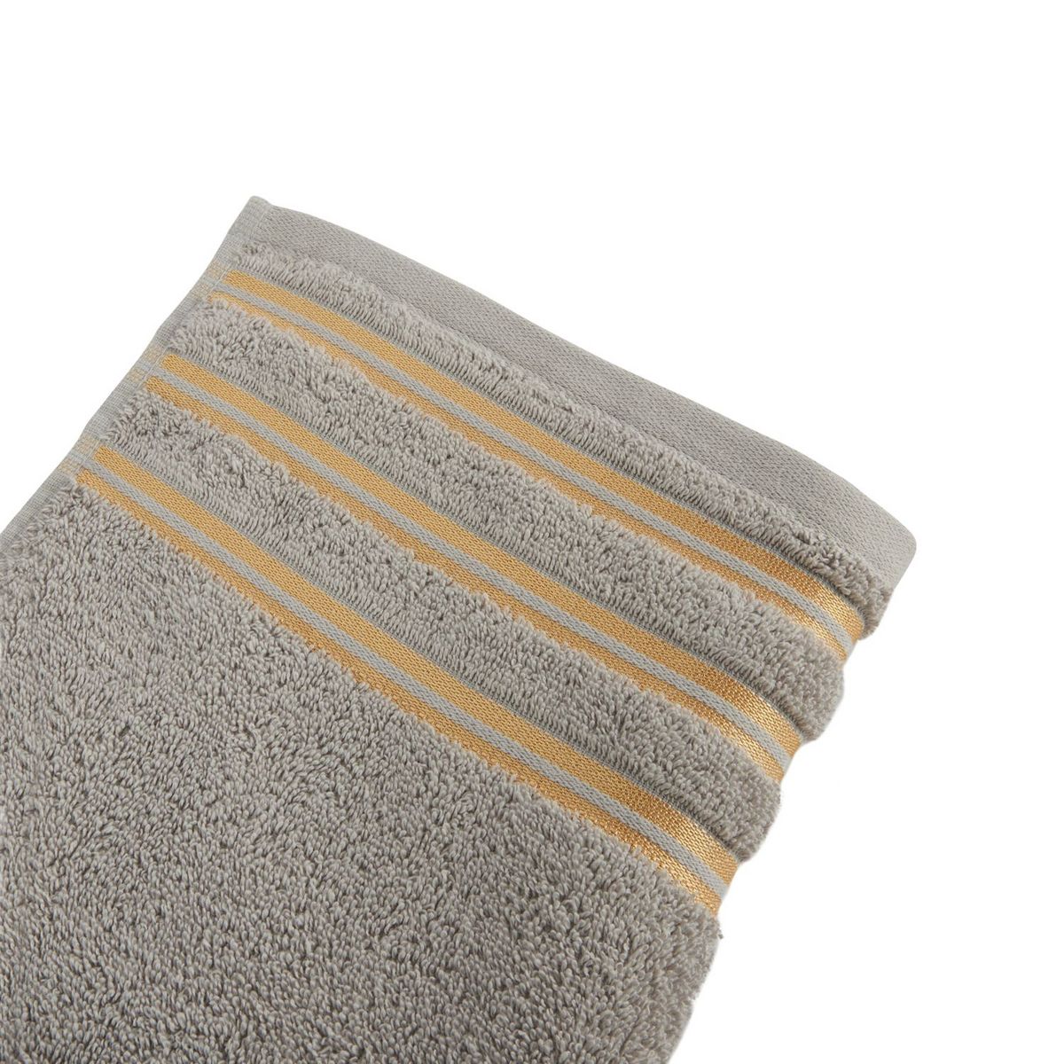 ACTUEL Maxi drap de bain uni en coton liteau en Lurex 500g/m²