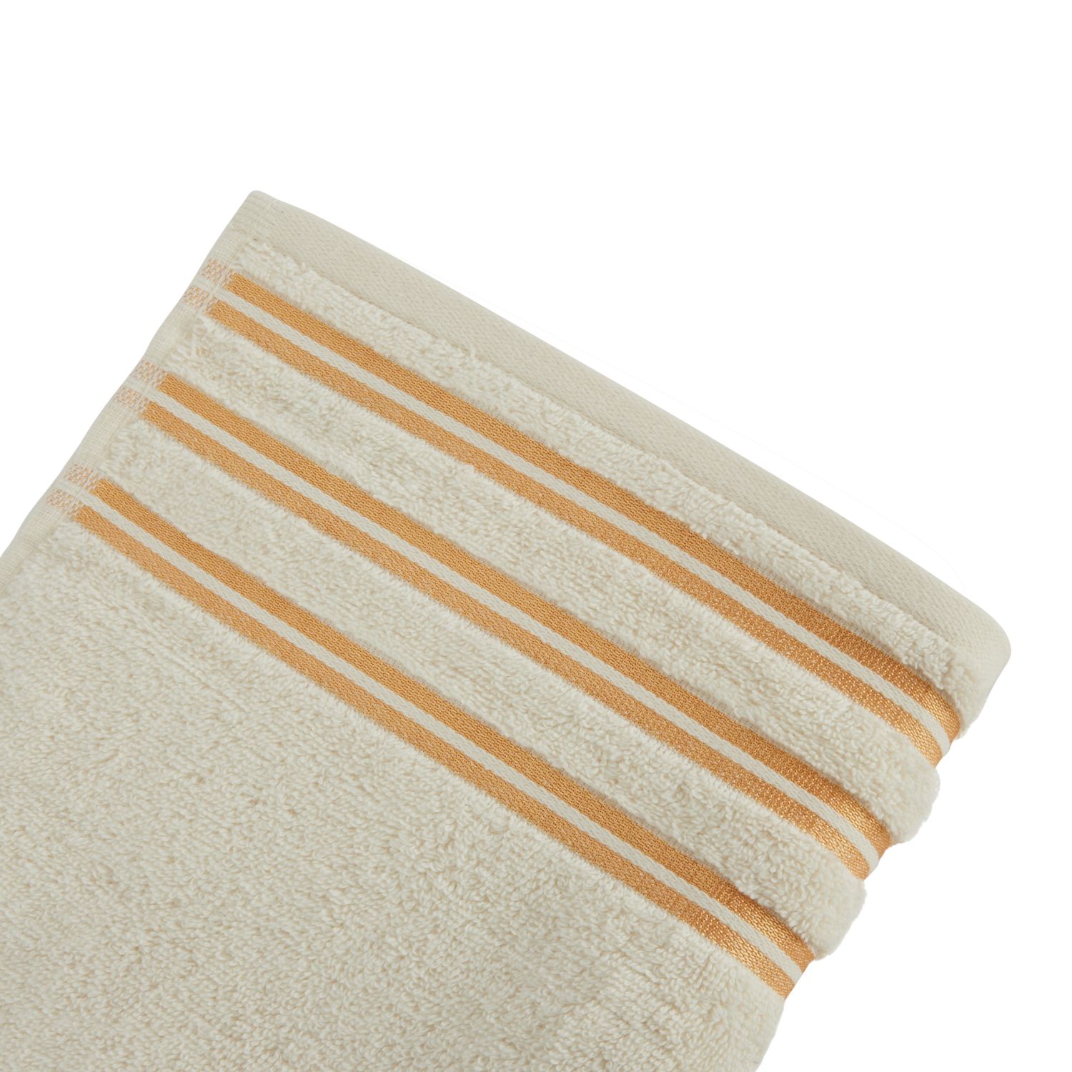 Voir la diapositive 2 : ACTUEL Serviette de toilette unie en coton liteau en Lurex 500 g/m²