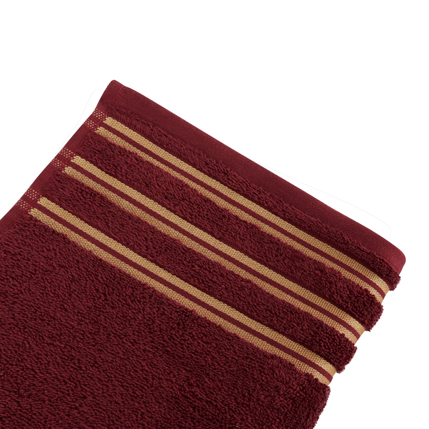 Voir la diapositive 2 : ACTUEL Serviette de toilette unie en coton liteau en Lurex 500 g/m²
