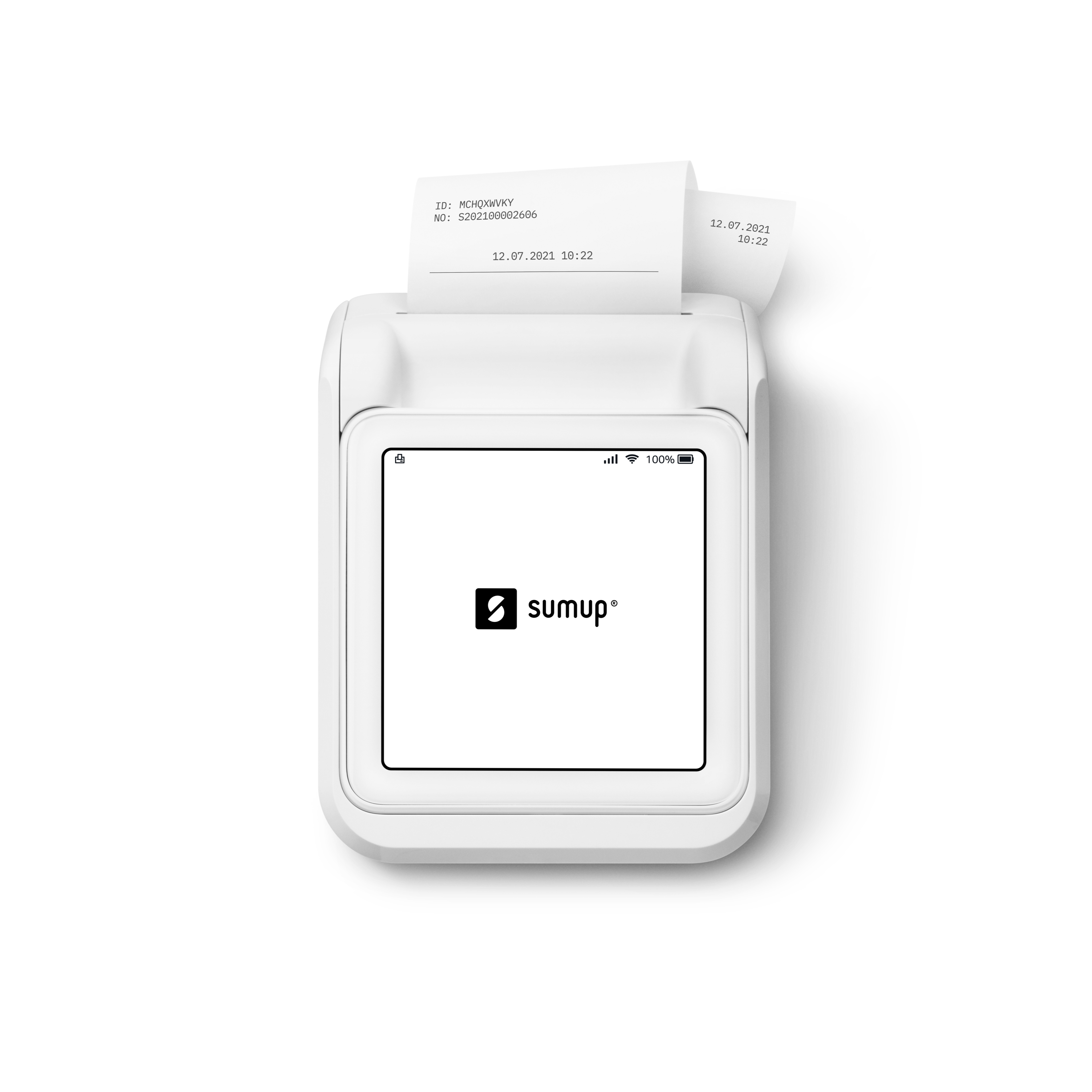 Voir la diapositive 3 : SUMUP Kit de paiement SOLO - Blanc