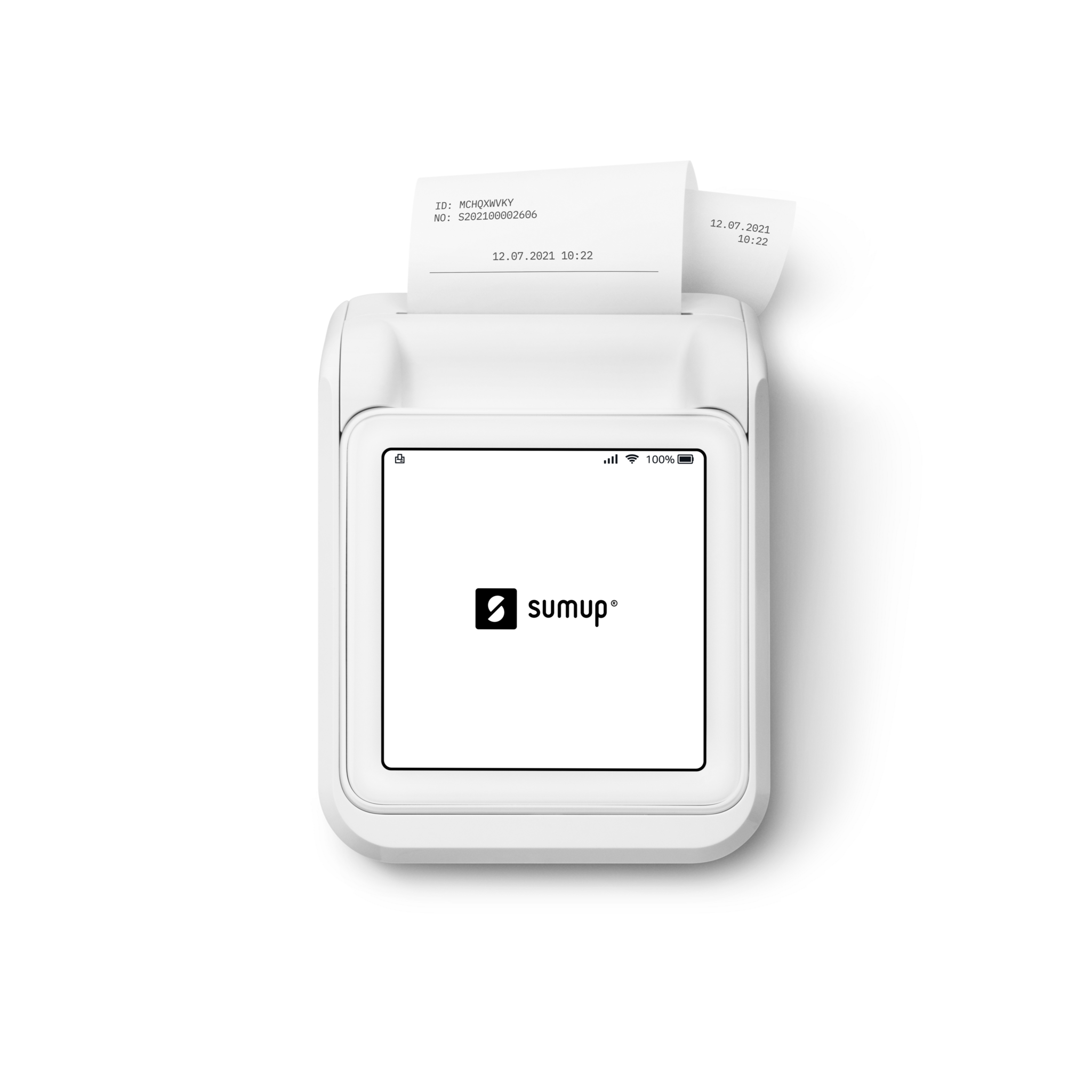 Voir la diapositive 3 : SUMUP Kit de paiement SOLO - Blanc