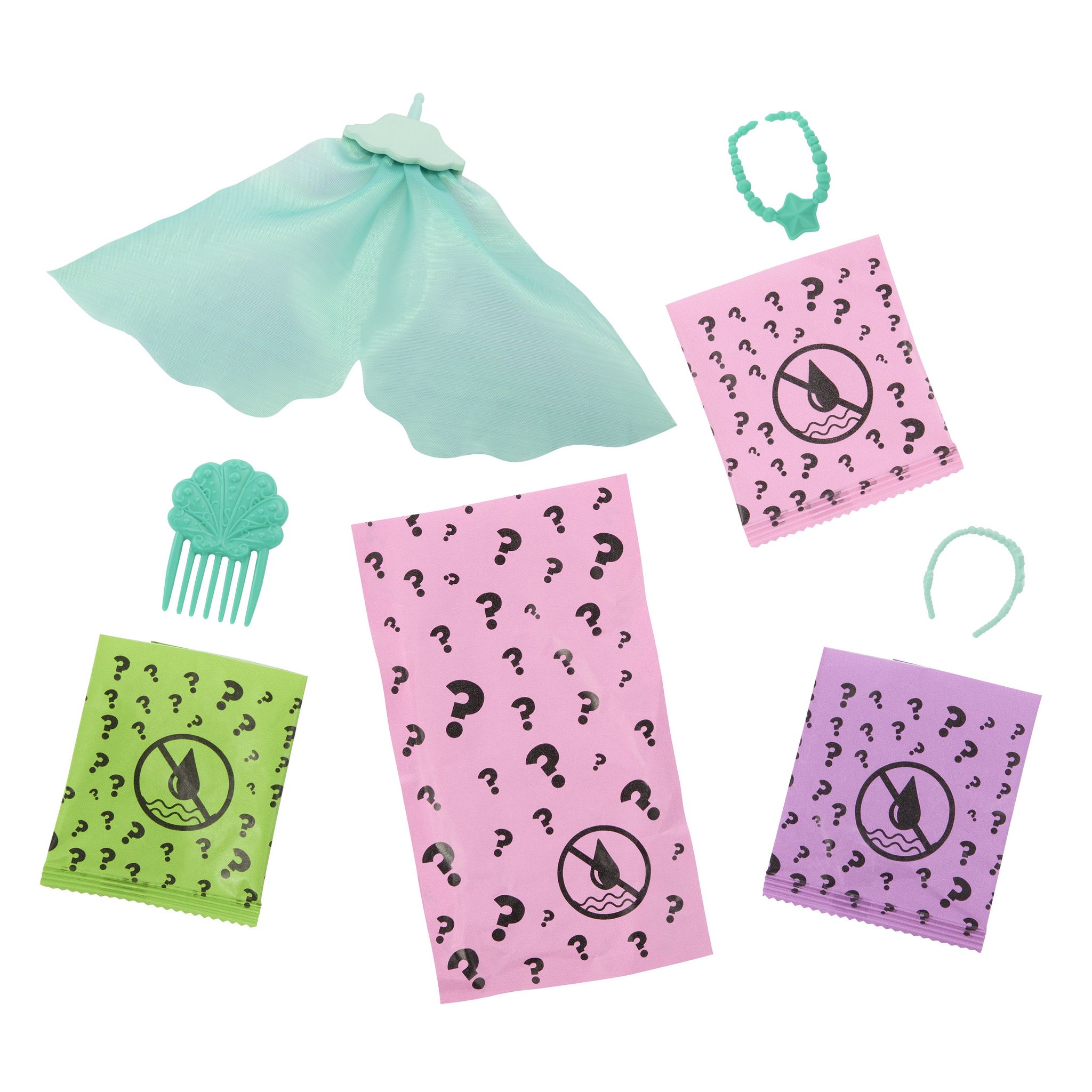 Voir la diapositive 2 : MATTEL Poupée Barbie Color reveal Sirène