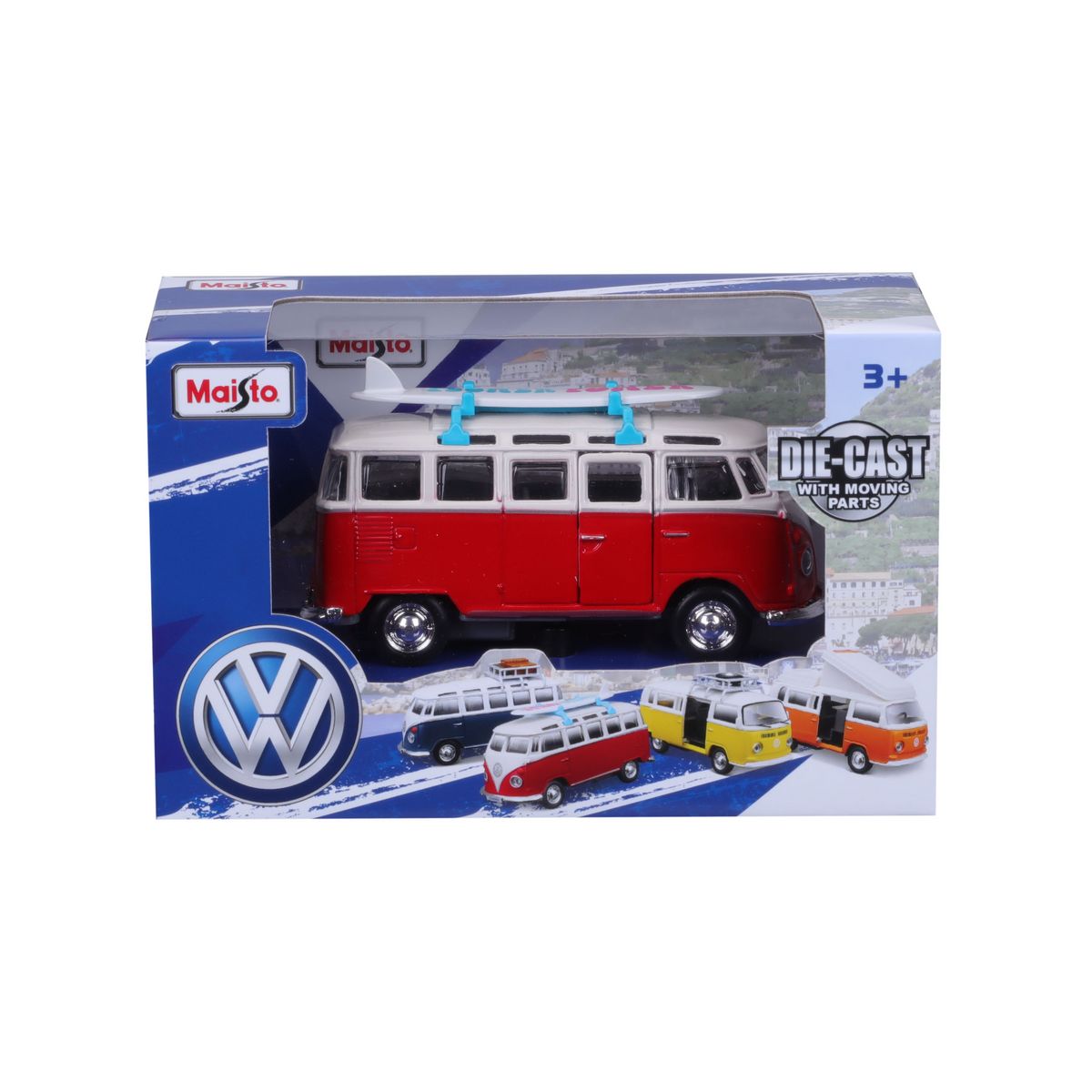 BBURAGO combi VW échelle 1/40ème