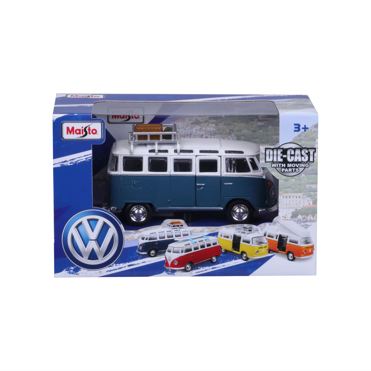 BBURAGO combi VW échelle 1/40ème